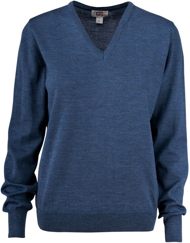 Rundhalspullover Everett V-Neck Wmn