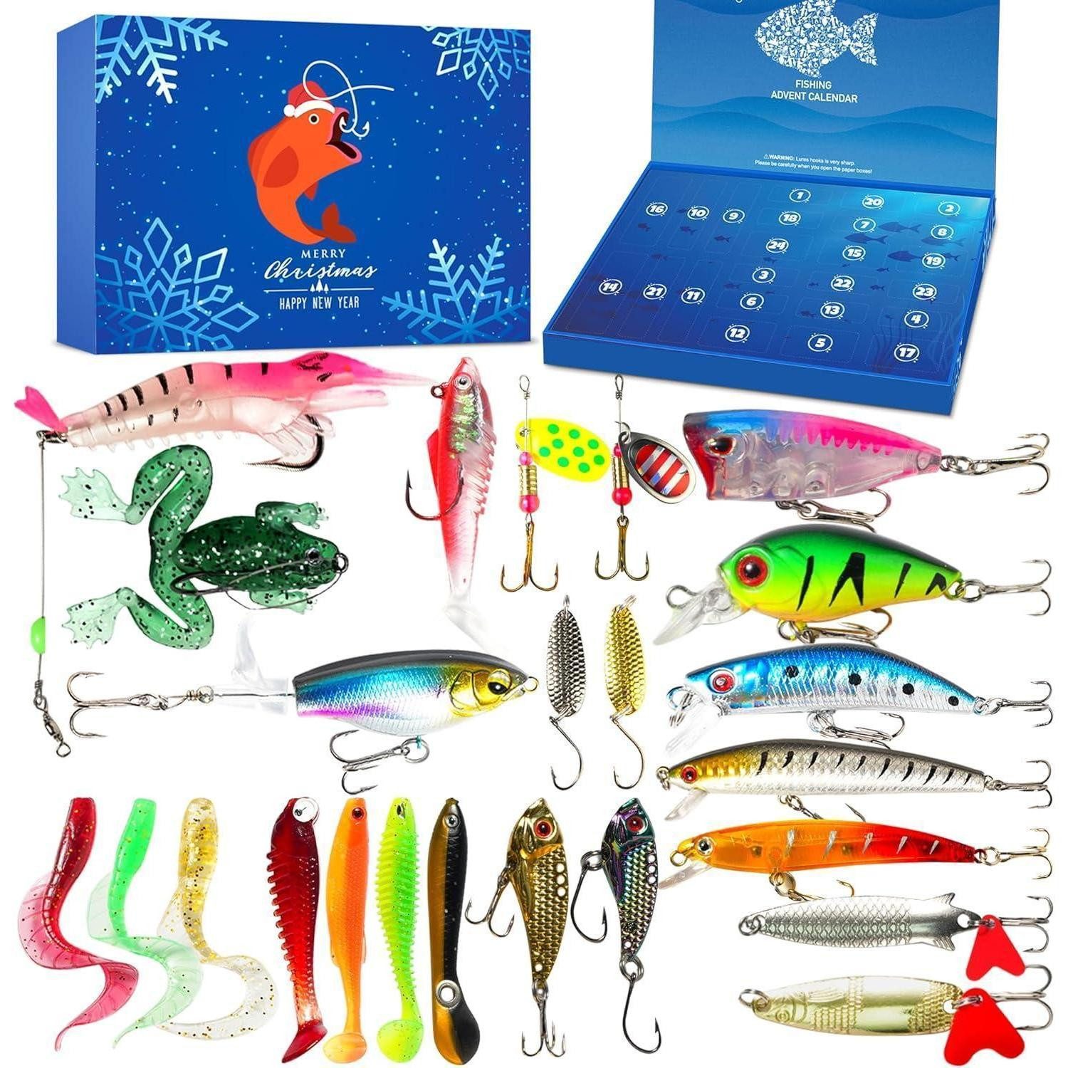 LuxusKollektion Adventskalender Adventskalender 2026 Angeln für Männer und Jungen