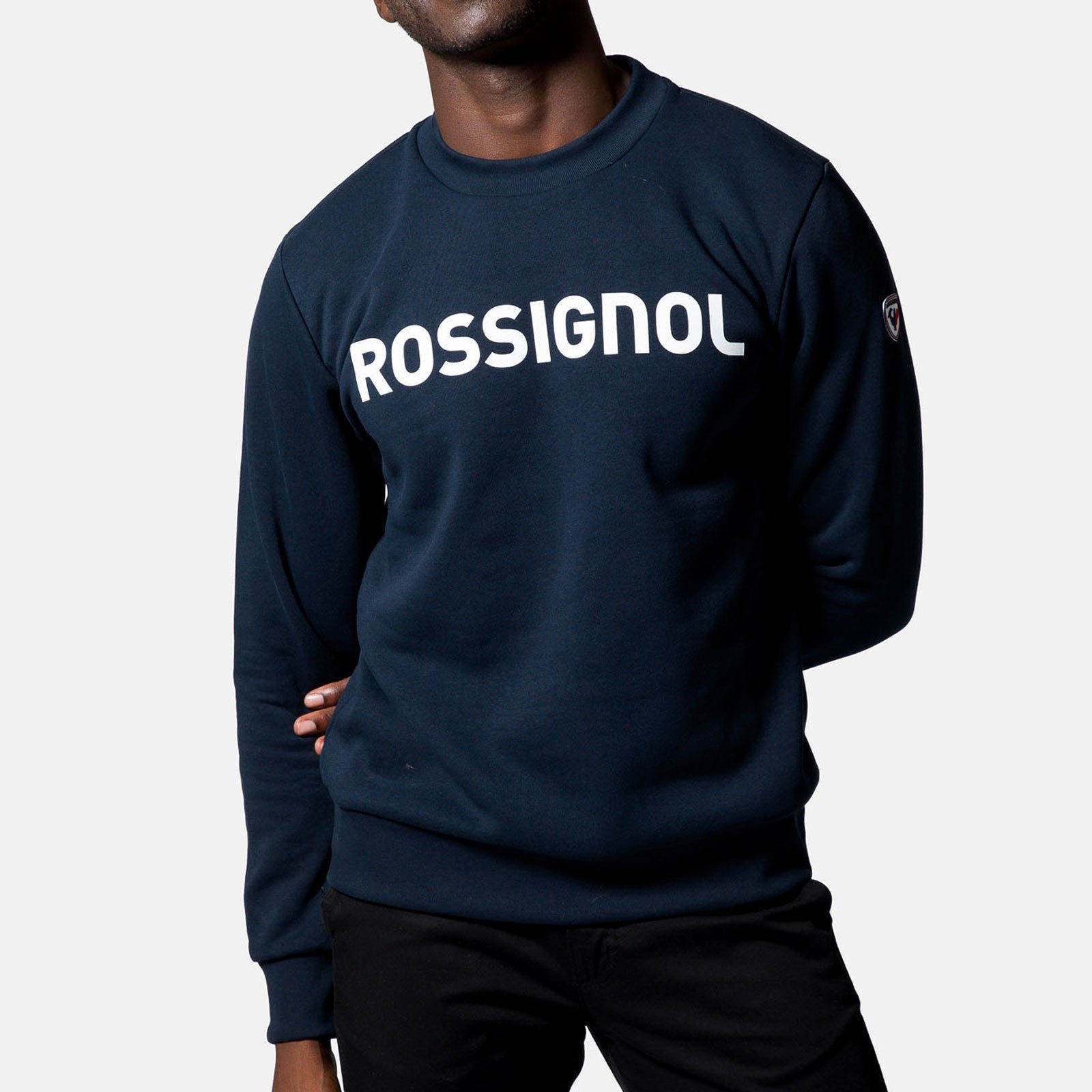 Rossignol Sweatshirt Logo Sweater mit plakativem Markenschriftzug