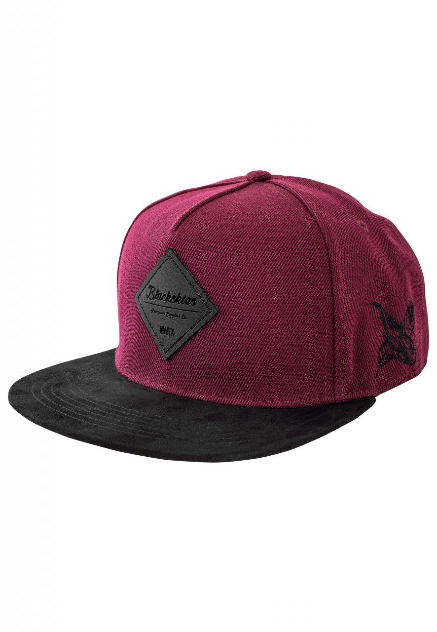 Blackskies Snapback Cap Port Townsend Snapback - Rot-Schwarz