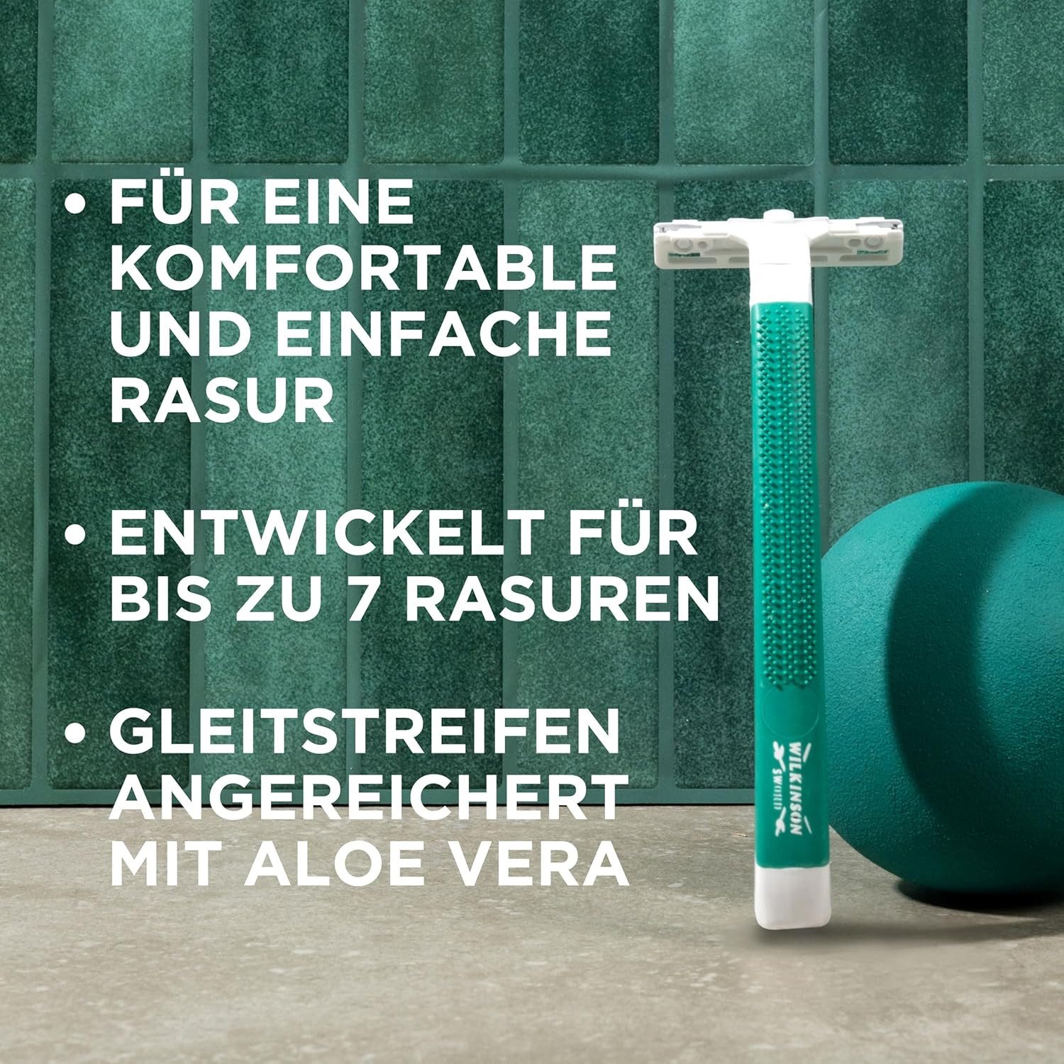 Wilkinson Einwegrasierer 1x WILKINSON Sword Extra Essential 2 Einwegrasierer Sensitive 15tlg., 15-tlg.