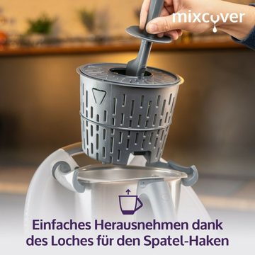 Mixcover Küchenmaschine mit Kochfunktion mixcover verbesserte Version Salatschleuder kompatibel mit Thermomix T