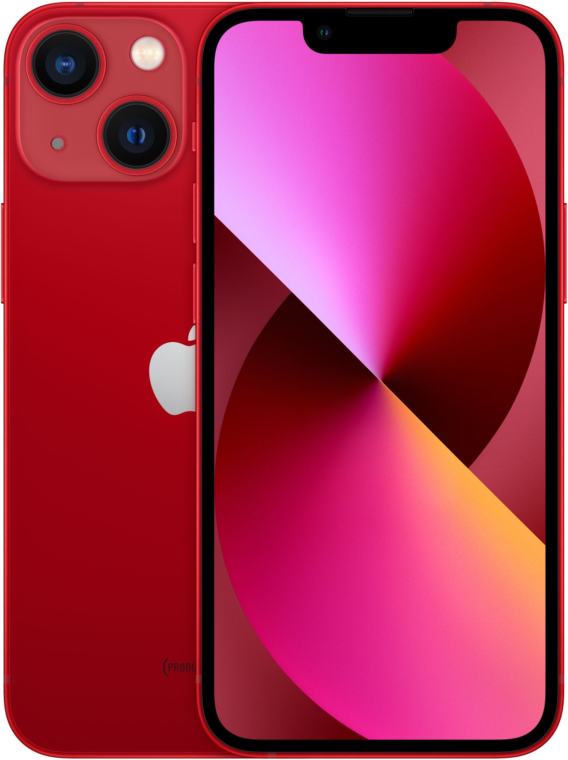 Apple iPhone 13 mini Smartphone (13,7 cm/5,4 Zoll, 256 GB Speicherplatz, 12 MP Kamera) Red | alle Smartphones