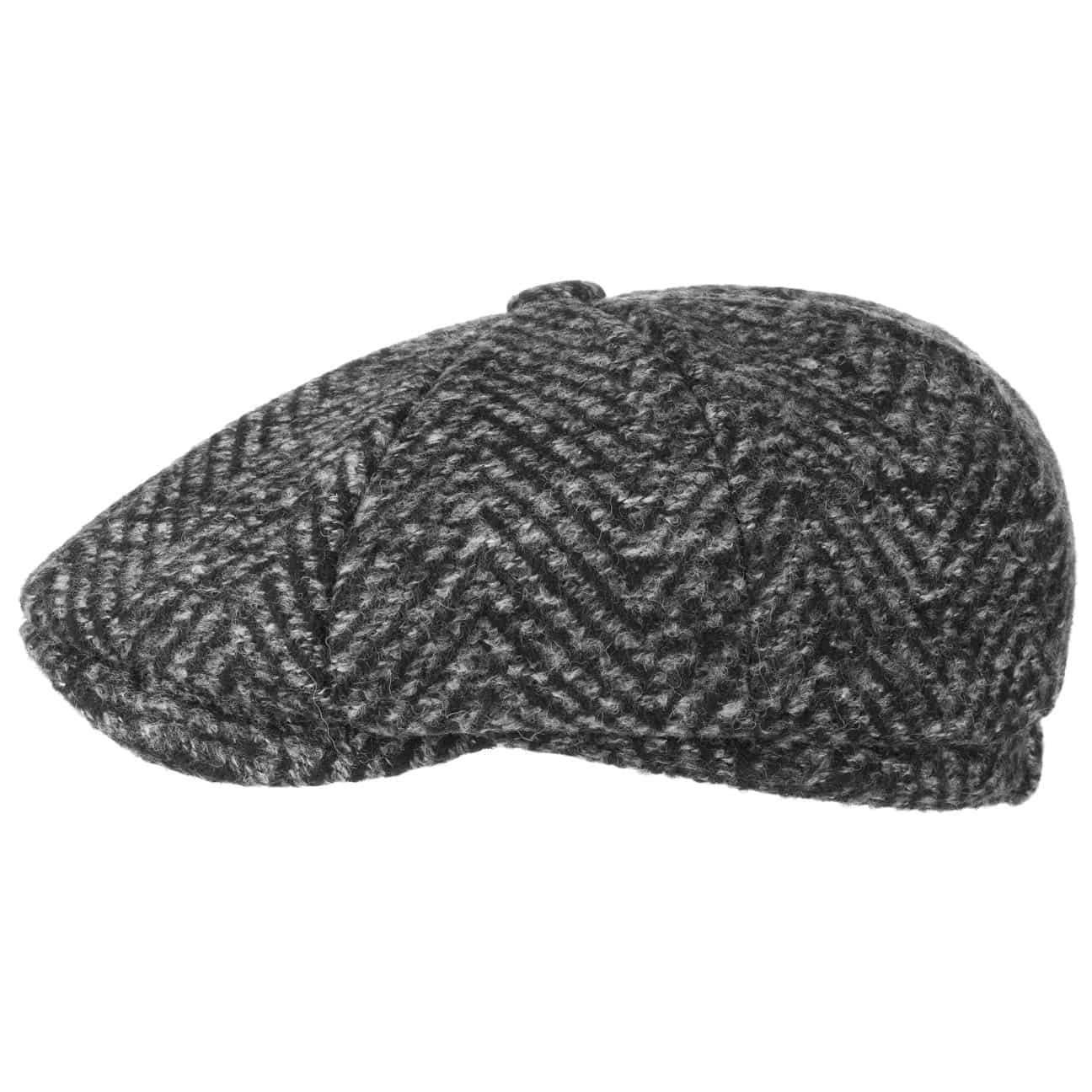 Lipodo Flat Cap mit Schirm anthrazit Ballonmütze (1-St)