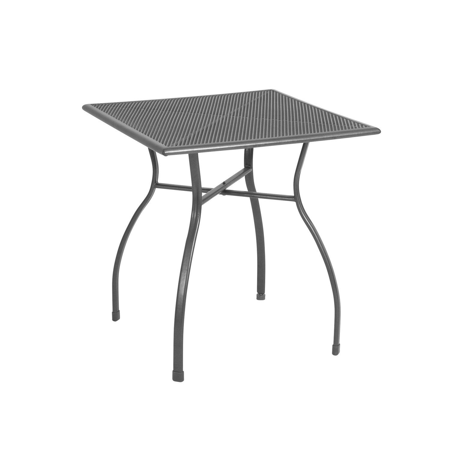 Greemotion Gartentisch Balkontisch Terrassentisch Balkon & Terrassen-Tisch (kunststoffummantelter Stahltisch), (LxBxH) 70 x 70 x 74 cm Bistrotisch aus Stahl