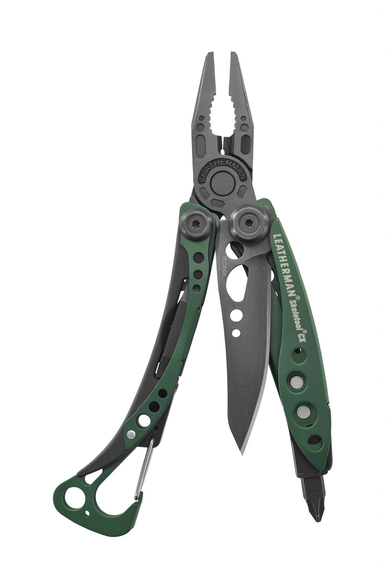 Multitool Leatherman Skeletool CX - 7-in-1 Multi-Tool - Edelstahl - OD Green