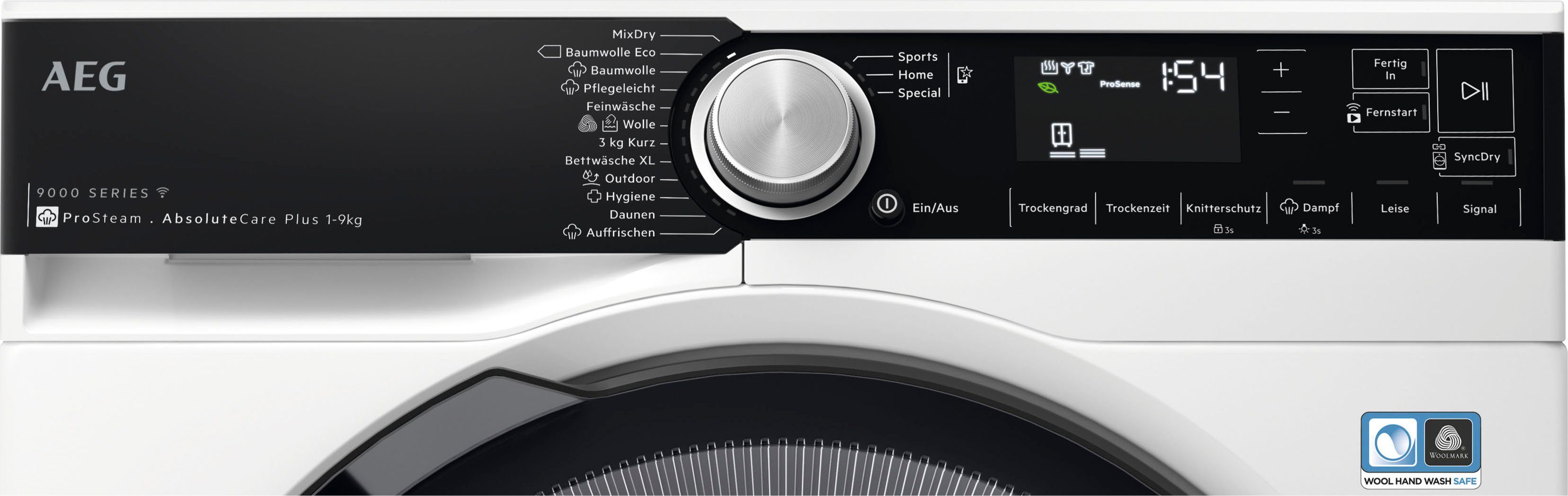 AEG Wärmepumpentrockner 9000 AbsoluteCare® Plus TR9DW80690 916 099 280, 3D-Scan: Daunenjacken so flauschig und warm wie am ersten Tag