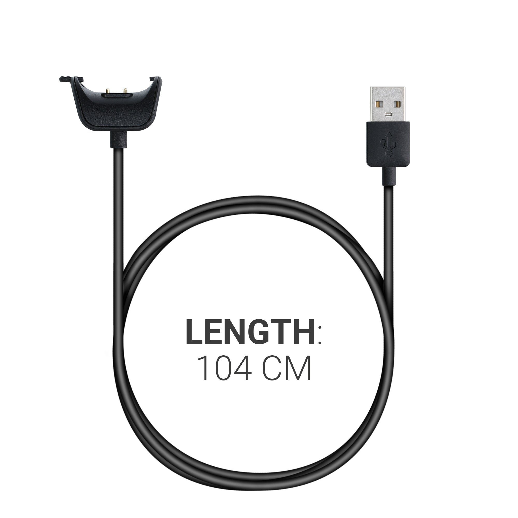 kwmobile Smartwatch Ladekabel für Samsung Galaxy Fit 2 Smartphone-Ladegerät (1-tlg., USB Ladekabel für Smartwatch Aufladekabel - Fitnesstracker Ersatzkabel)