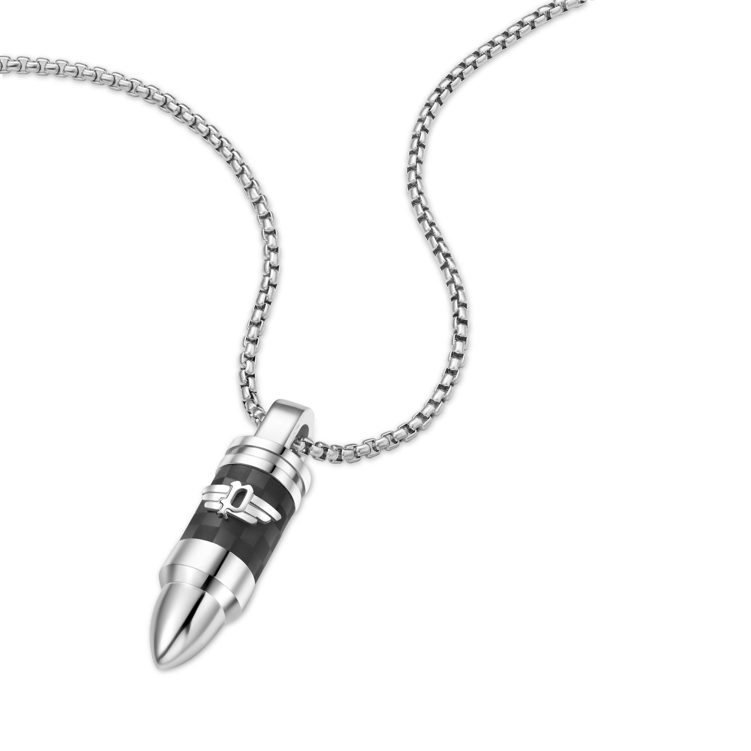 Police Kette mit Anhänger Rock Munition Patrone