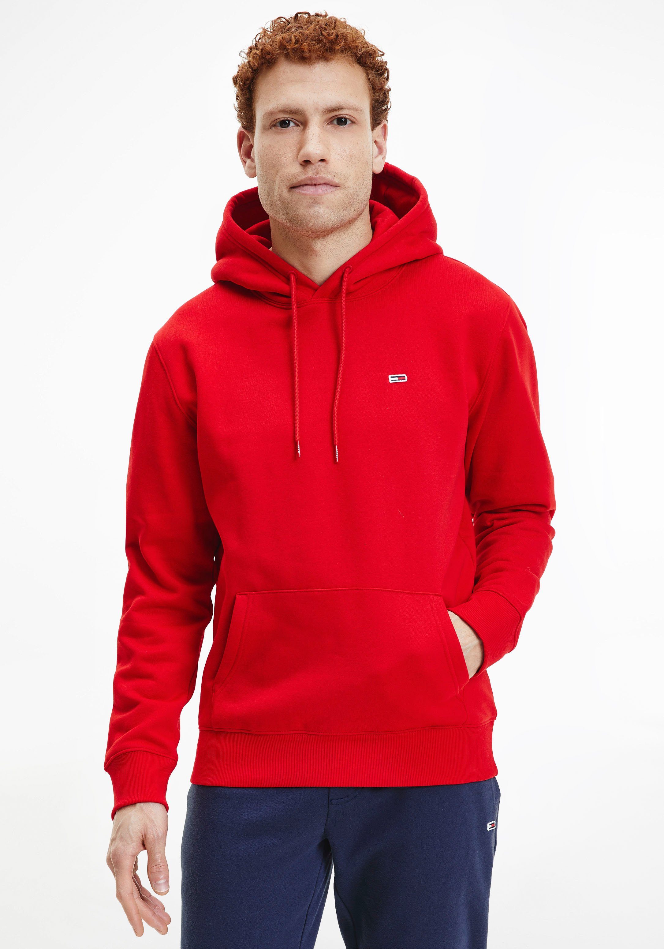 Tommy Jeans Kapuzensweatshirt TJM REGULAR FLEECE HOODIE mit wärmend weicher Innenseite