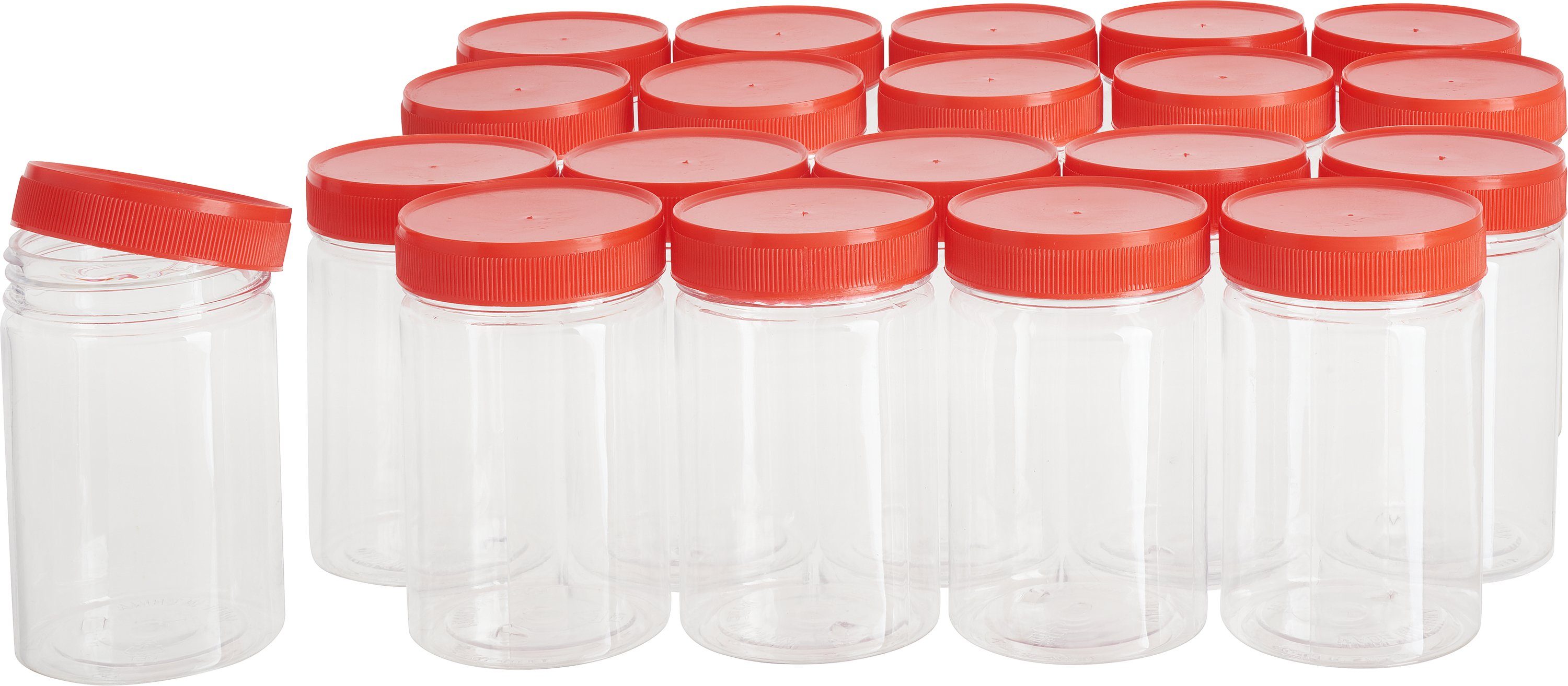 VBS XXL Aufbewahrungsbox Kunststoffdosen, mit Schraubdeckel 200 ml 20er-Pac günstig online kaufen