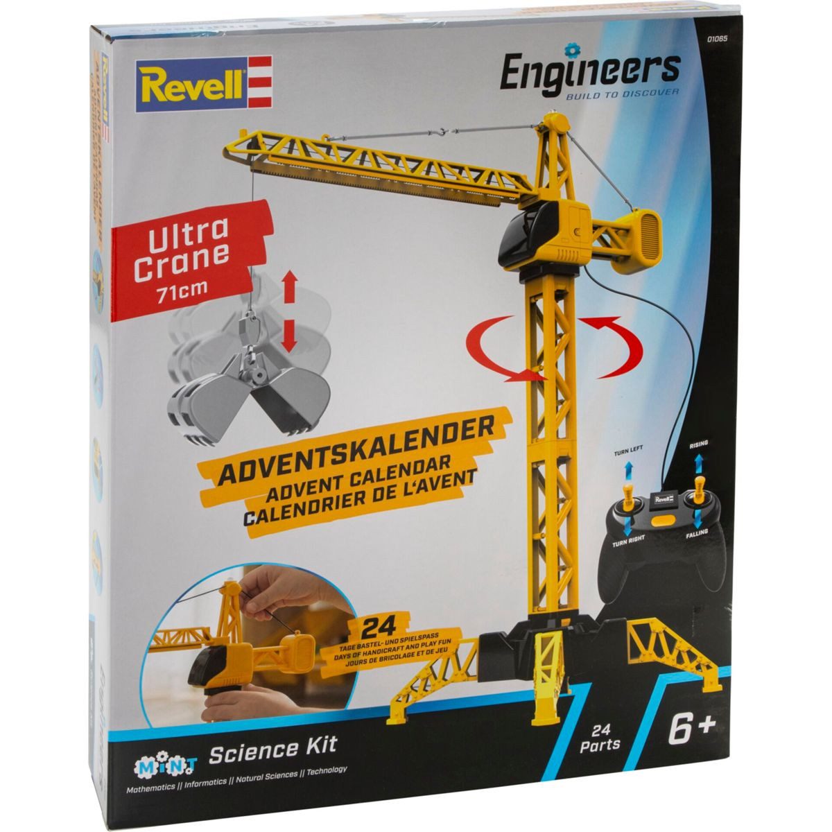 Revell® Adventskalender Revell Engineers Mega Crane Konstruktions-Spielset