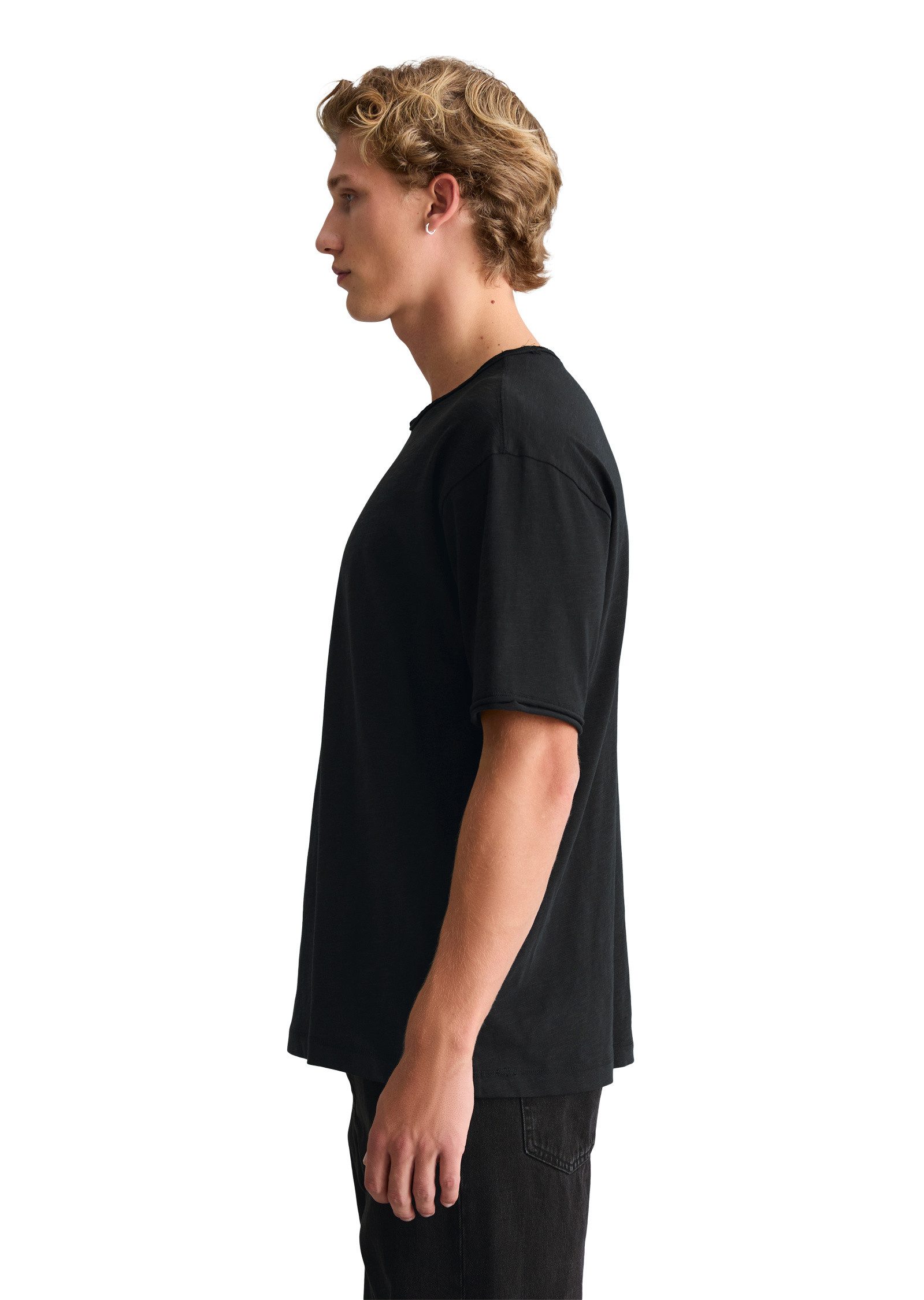 Marc O'Polo DENIM T-Shirt aus weichem Slub-Jersey