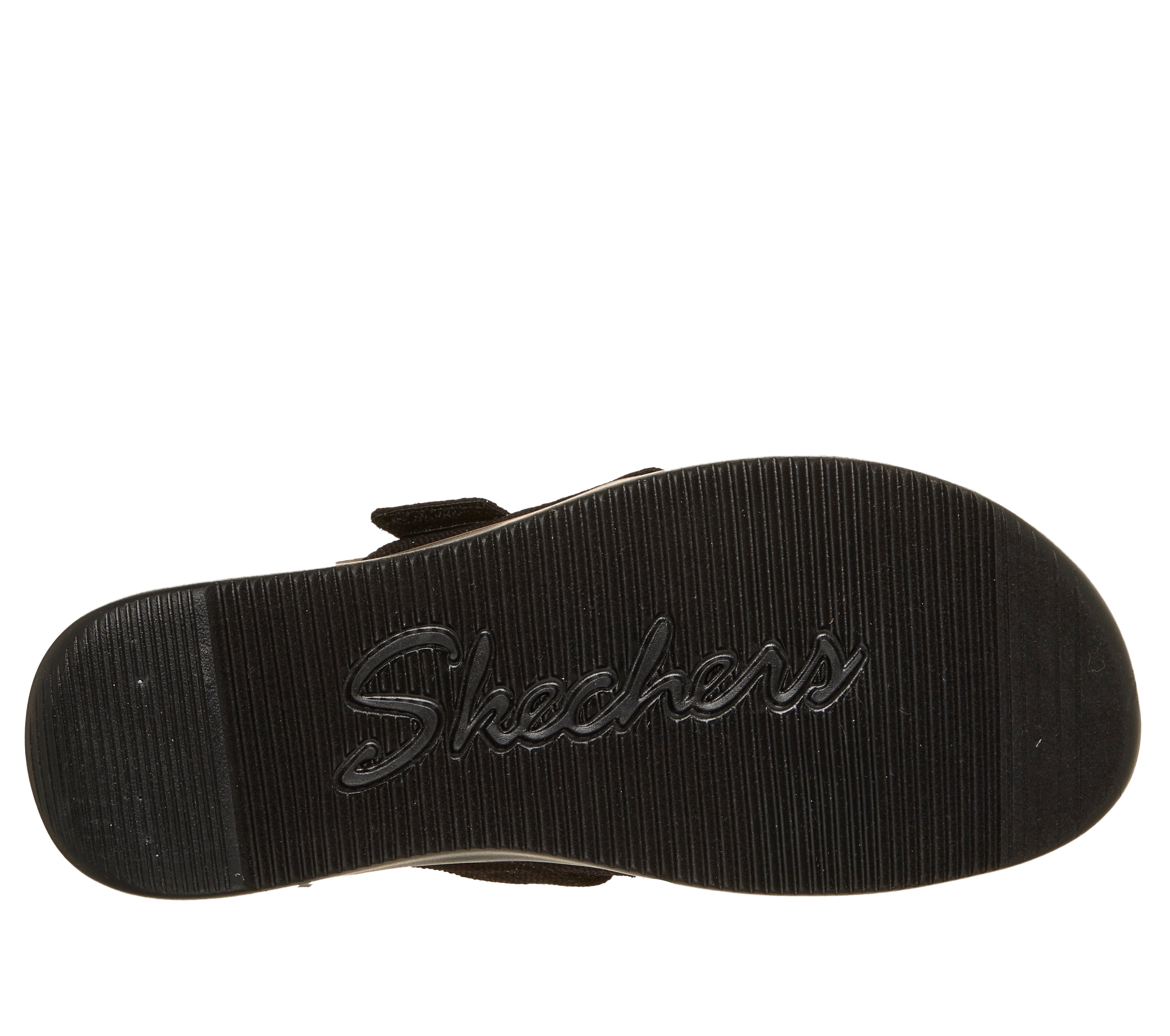 Skechers LIFTED COMFORT- Pantolette Sommerschuh, Hausschuh, Slides mit Schnalle