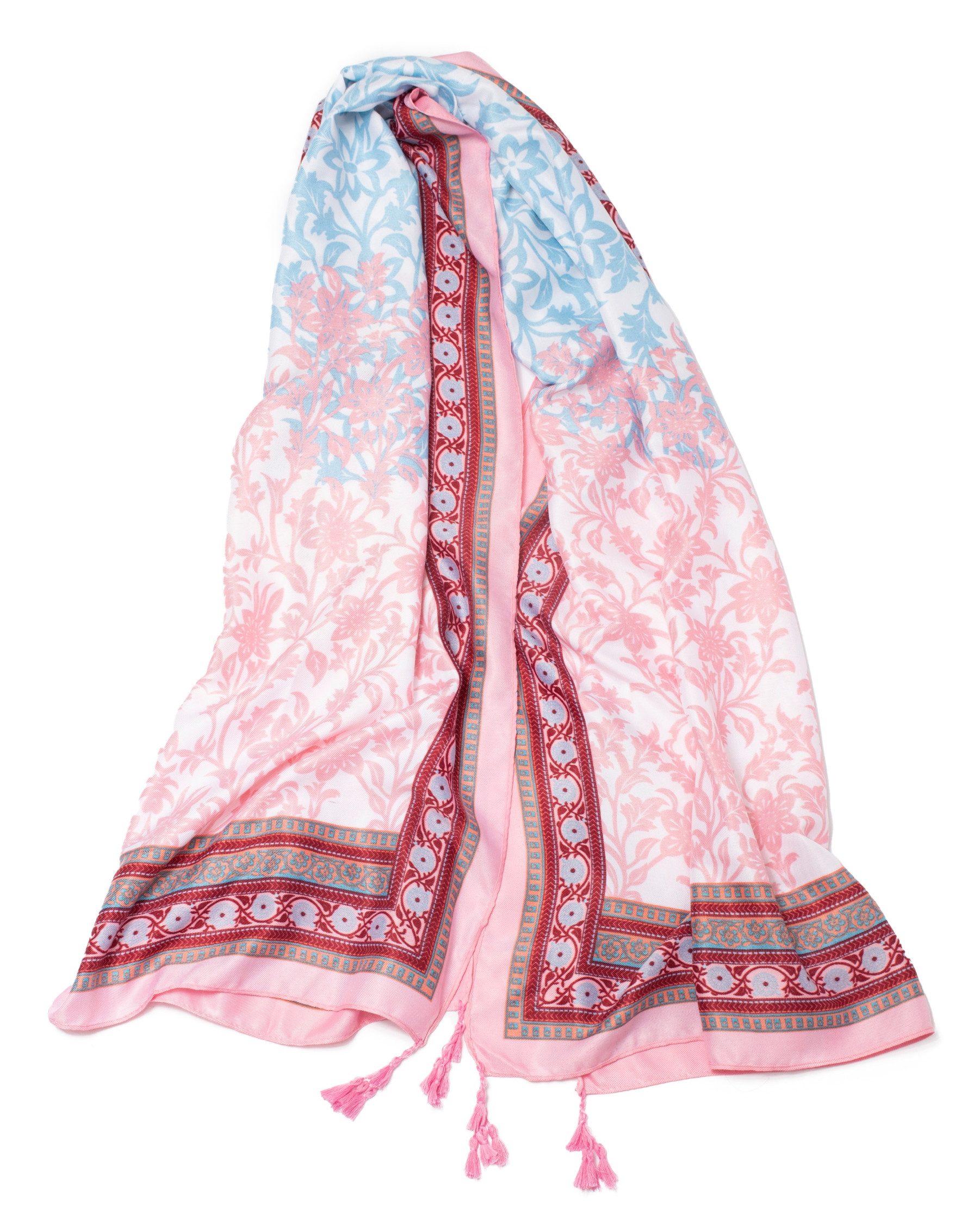 MayTree Modeschal Strandschal 85 x180 Blüten, günstig online kaufen