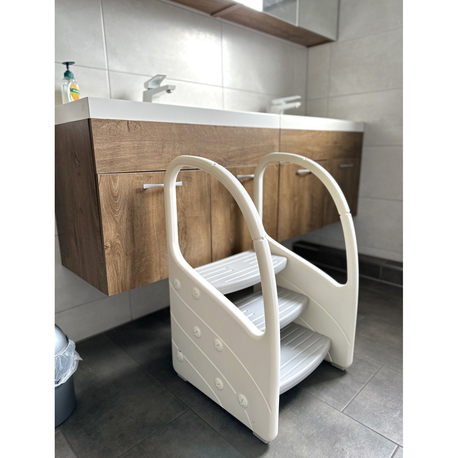 TikTakToo Arbeitshocker Kinder Tritthocker Leiter Toilettenhilfe, 3 Stufen günstig online kaufen