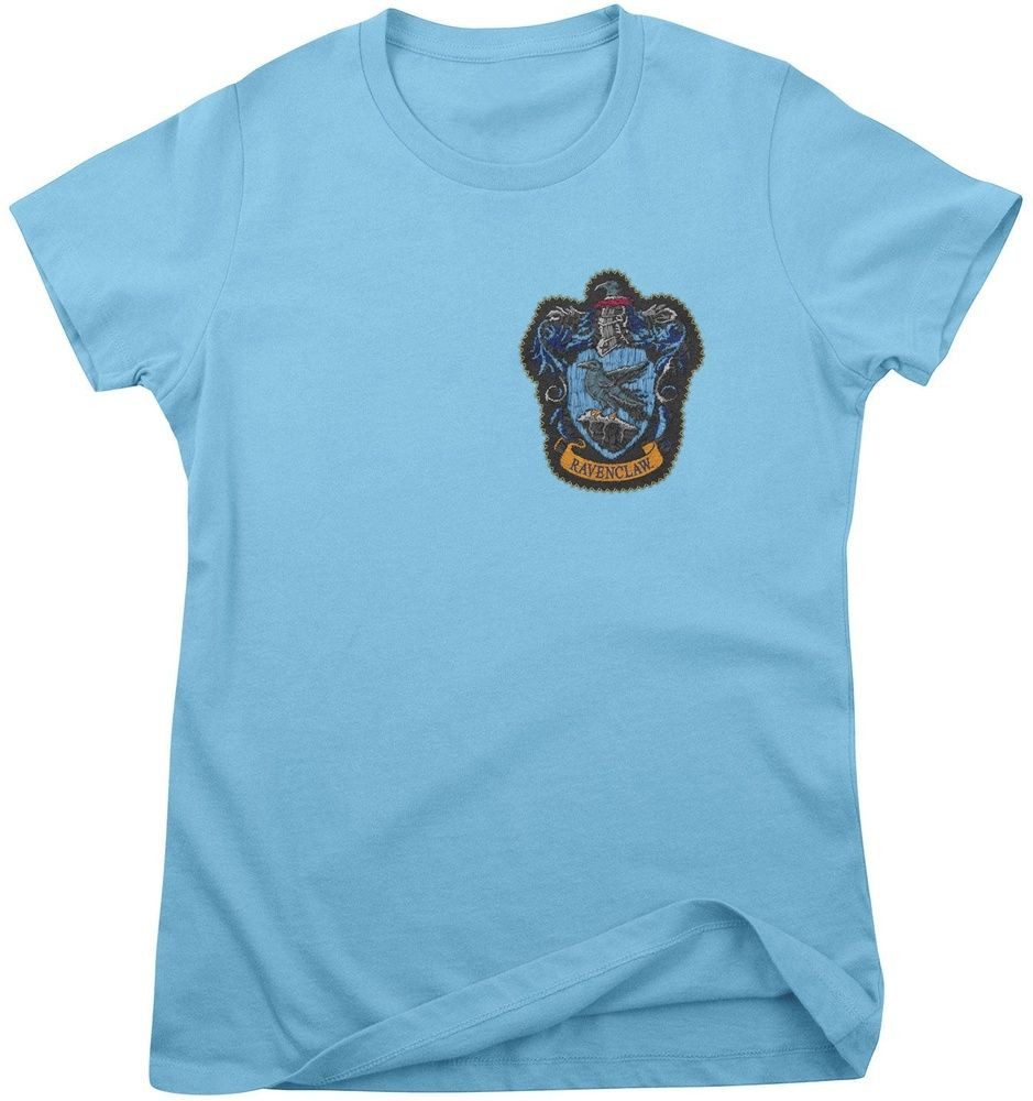 Harry Potter T-Shirt Ravenclaw Chest Crest Girly Tee