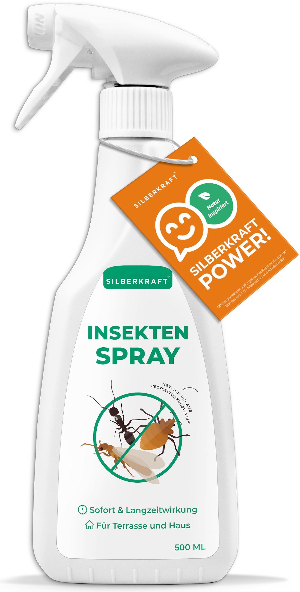 Universal Insektenspray, 500 1-St. Silberkraft ml, Insektenspray