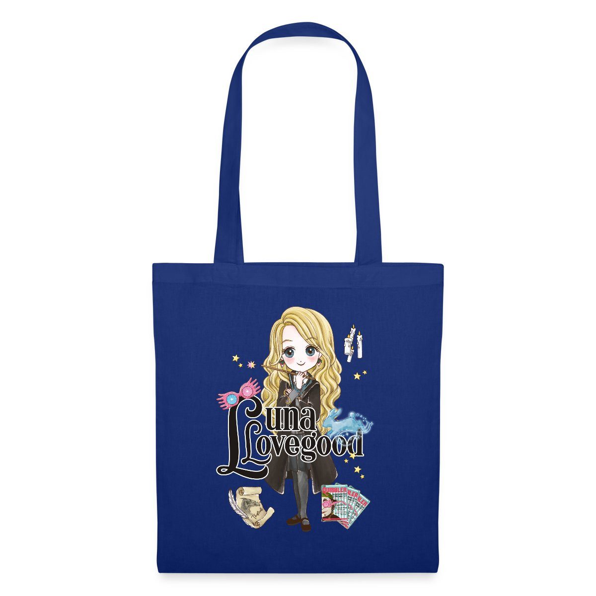 Spreadshirt Henkeltasche Harry Potter Luna Lovegood Stoffbeutel (1-tlg)
