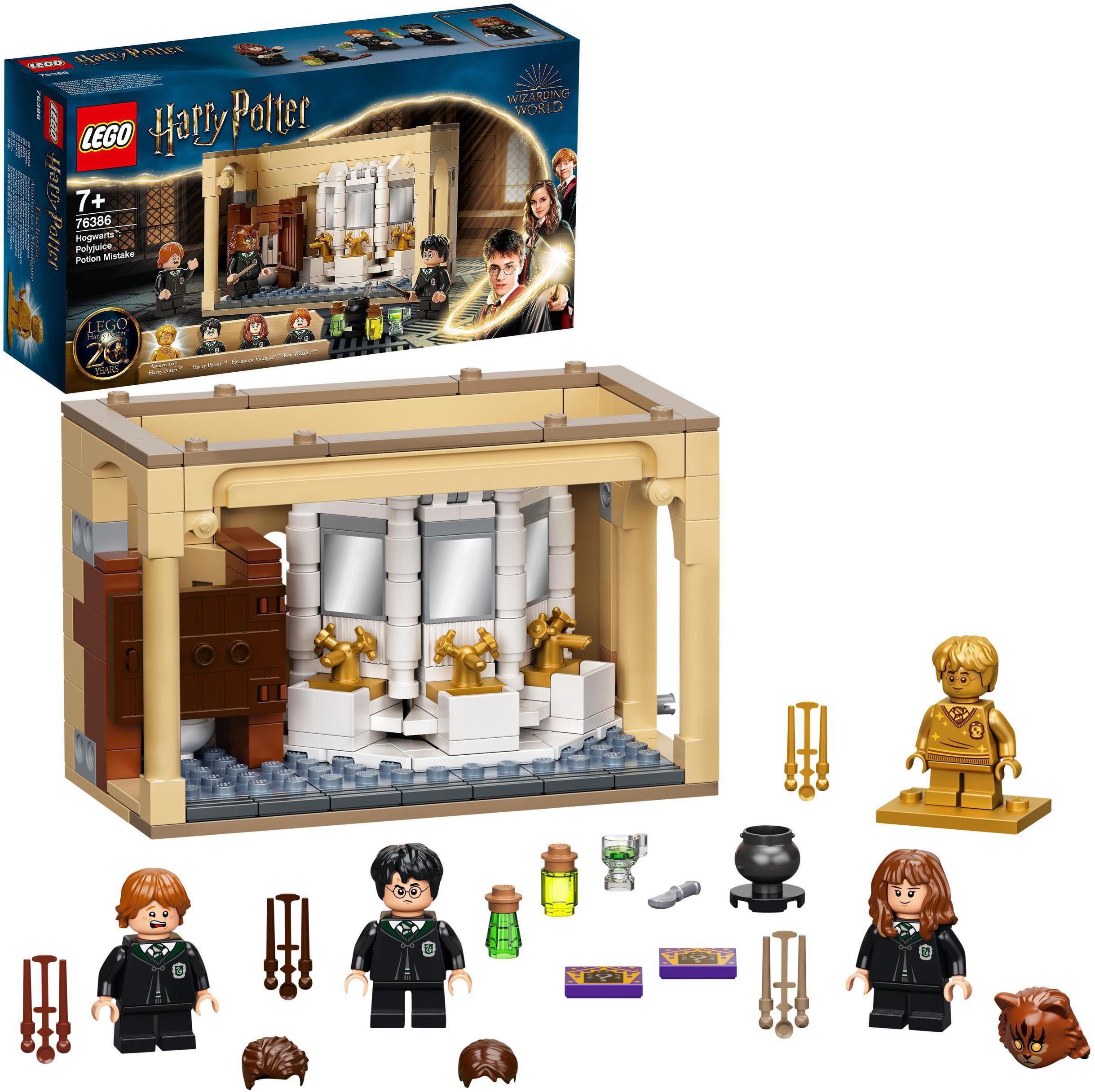 Hogwarts™: Misslungener Vielsaft-Trank (76386), LEGO® Harry Potter™ Konstruktionsspielsteine