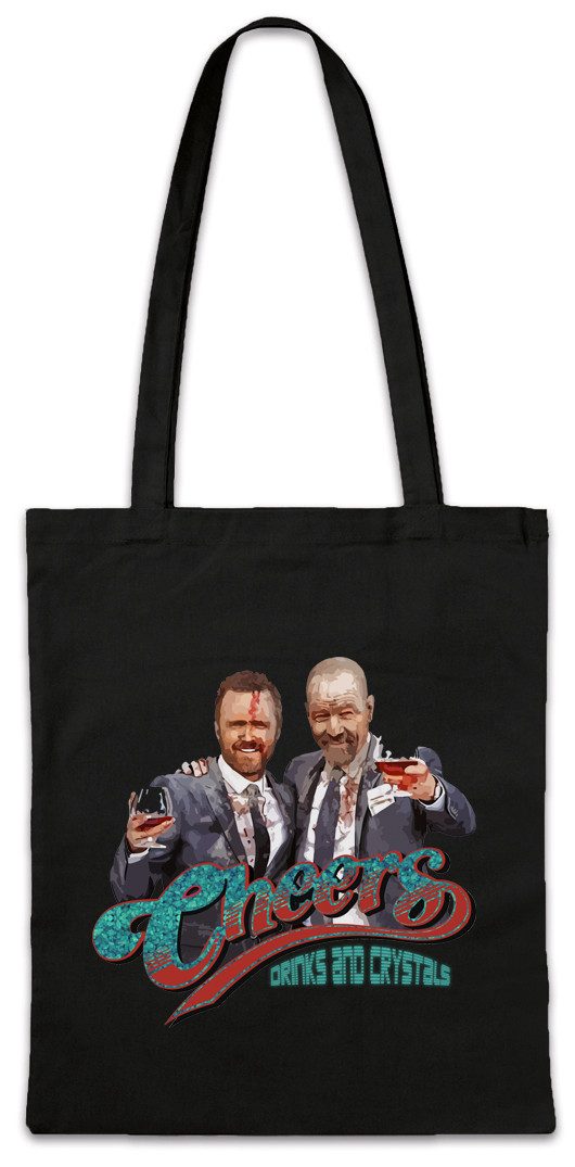Beuteltasche Drinks & Crystals Stofftasche Walter Breaking White Ehrmantraut Bad