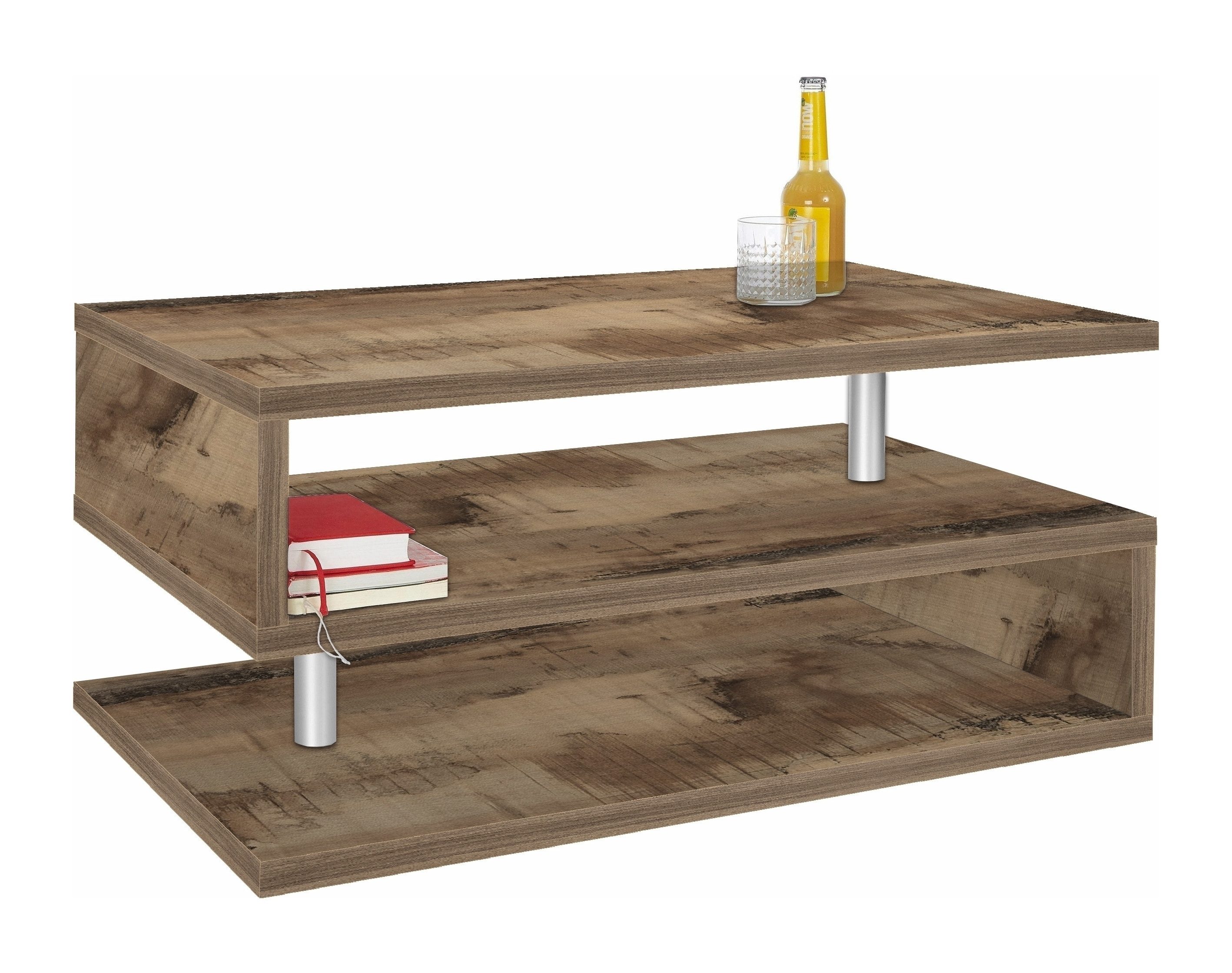 freiraum Couchtisch Altamura, in Pereira Ahorn Dekor - 90x41,5x55cm (BxHxT) günstig online kaufen