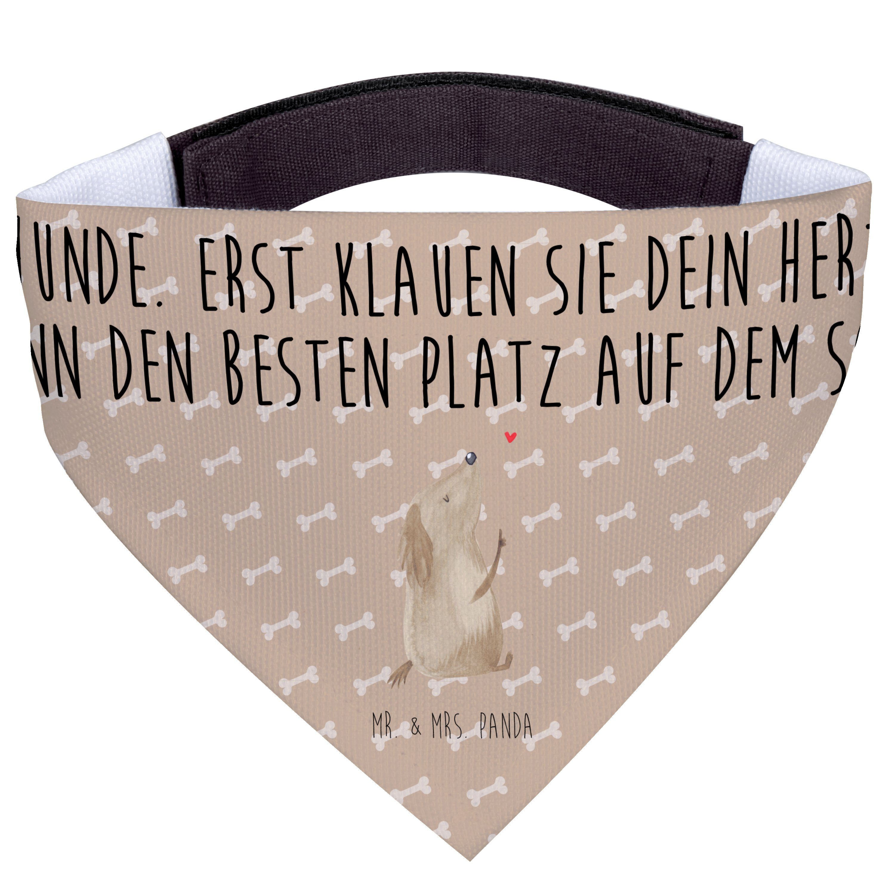 Mr. & Mrs. Panda Hundefliege Hund Liebe, Hunde Halstuch, Hundeglück, Bandana für, Herz, Halstuch, Polyester, Tuch für Hunde Hundehalstuch Hund