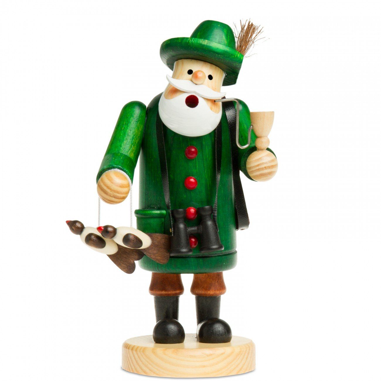 SIKORA Weihnachtsfigur RM-A Räuchermännchen aus Holz 3 Größen verschiedene Motive
