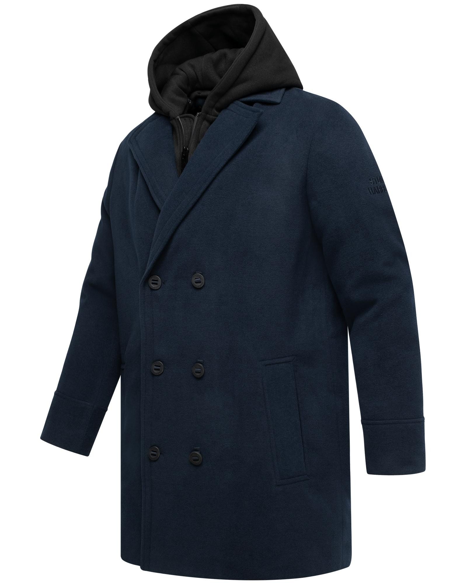 Stone Harbour Trenchcoat Darioon XX Mantel in Woll-Optik mit herausnehmbare günstig online kaufen