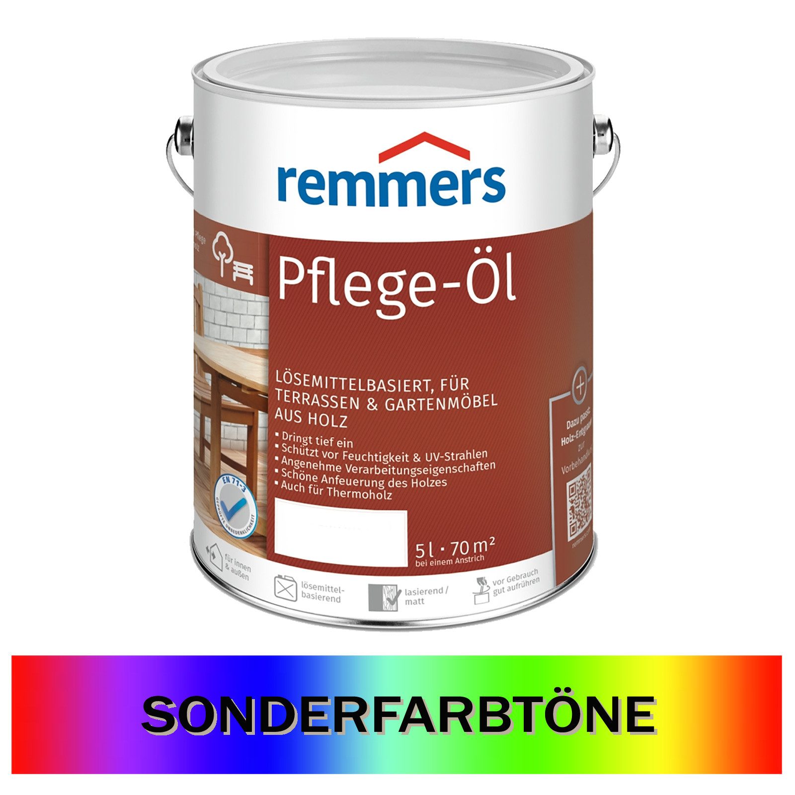 Remmers Holzöl PFLEGEÖL - 5 LTR (SONDERTON)