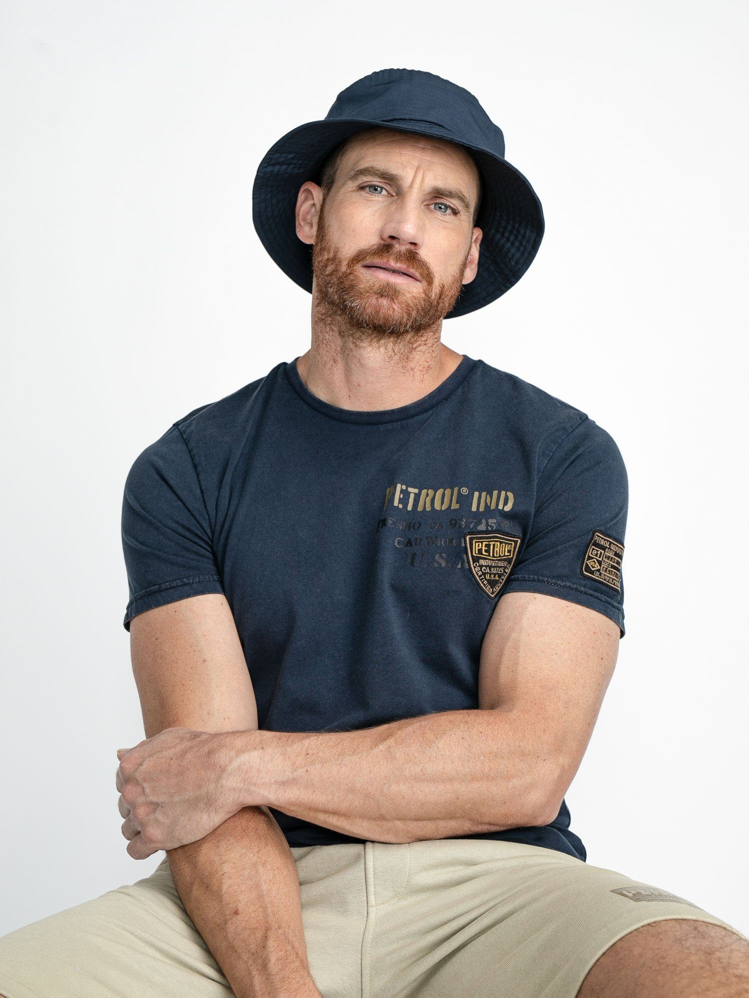 Petrol Industries T-Shirt Men T-Shirt SS AOP