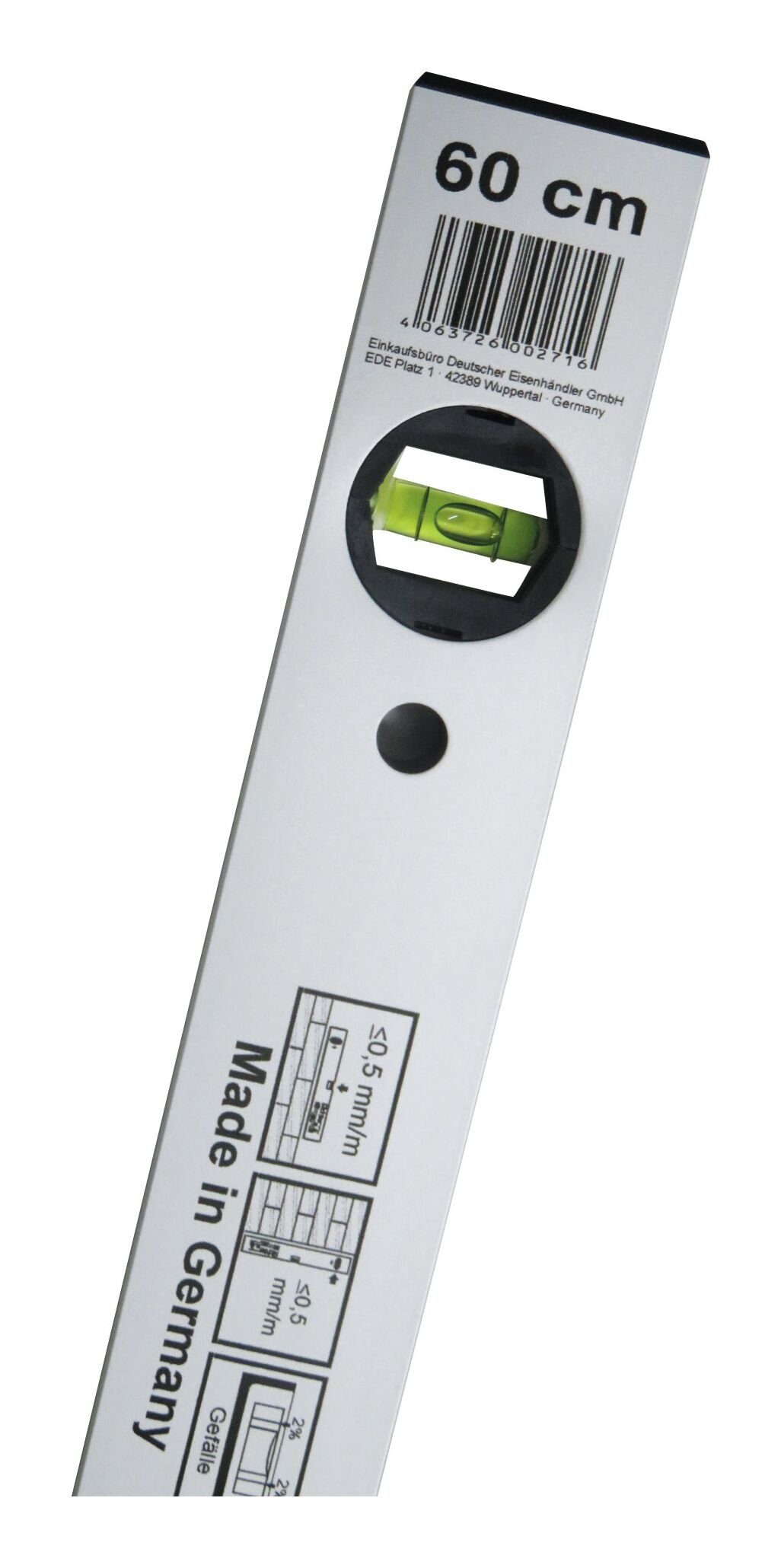 fortis Wasserwaage, Bauqualität