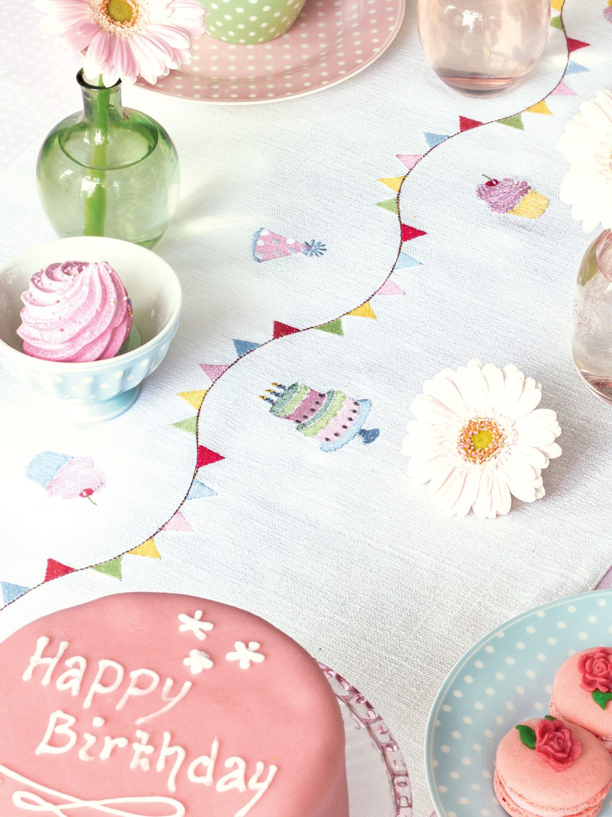 Greengate Espressotasse Dotty Mini Latte Cup pale blue 0,13l, Steingut