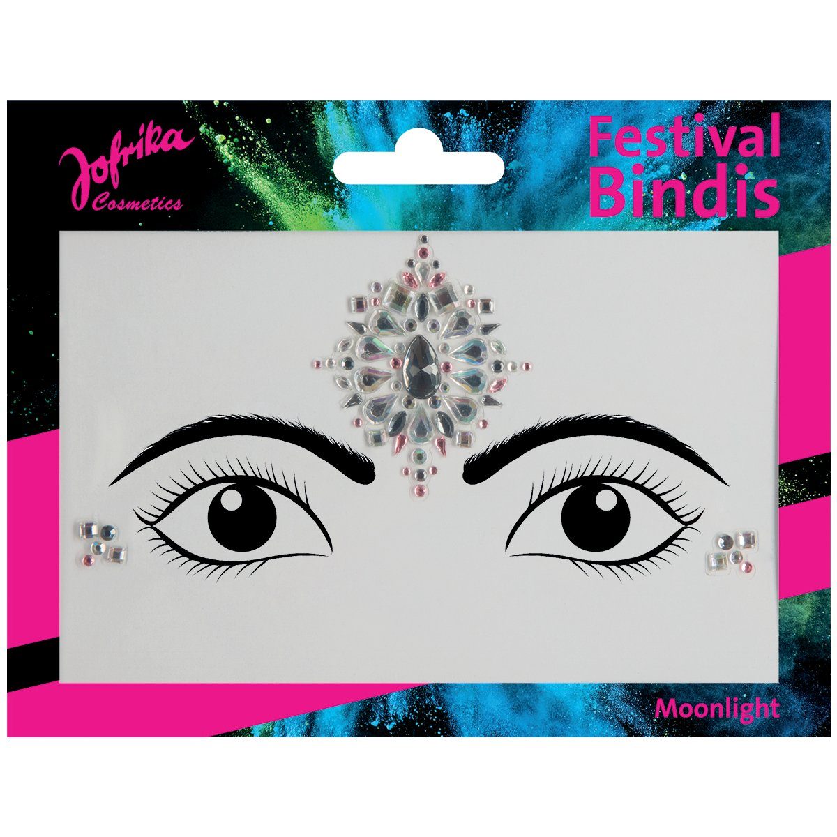 jofrika Schmink-Set Festival Bindi: Moonlight