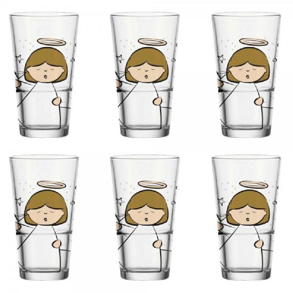 LEONARDO Geschirr Leonardo Trinkglas Becher Engel (6er-Set) günstig online kaufen