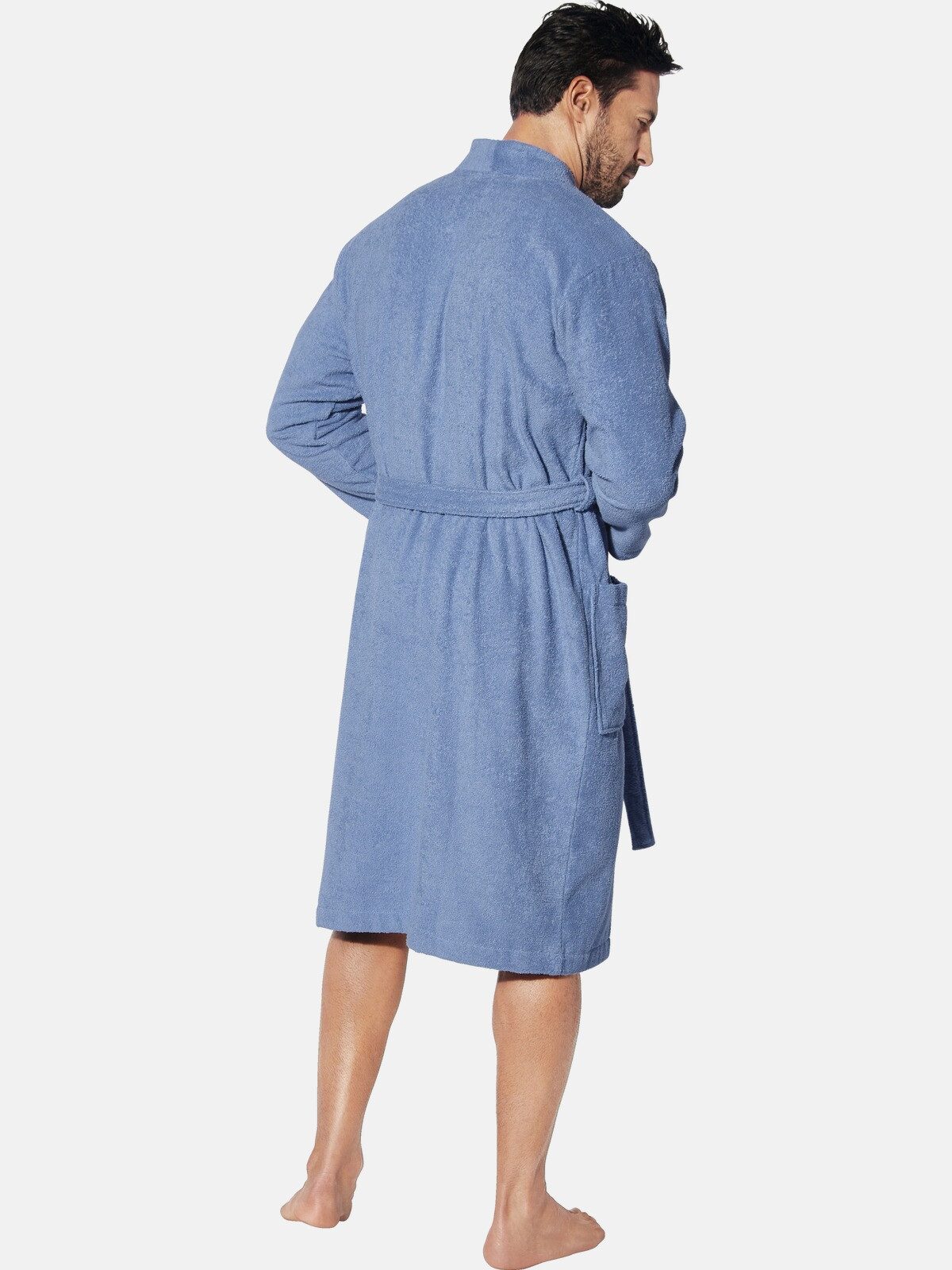 Jan Vanderstorm Bademantel JANNING, Langform, Baumwolle, -, aus angenehm we günstig online kaufen