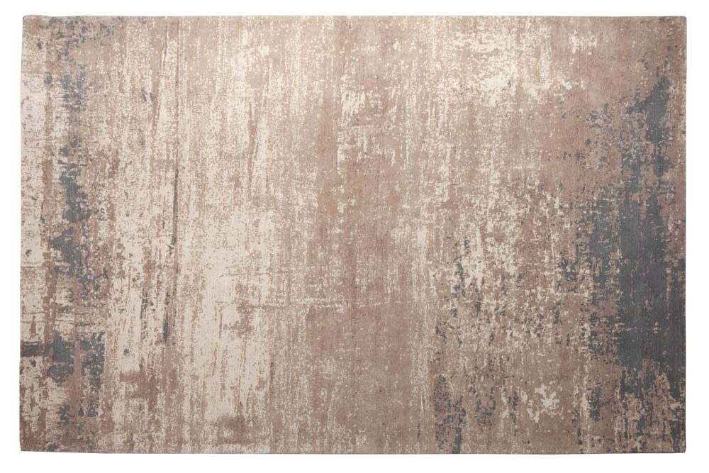 grau riess-ambiente, ART Baumwoll-Mischung Vintage beige, / Teppich MODERN 10 verwaschen Höhe: · · mm, Wohnzimmer rechteckig, 350x240cm XXL ·