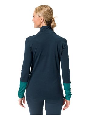 VAUDE Rundhalspullover Women's Monviso Wool Halfzip Shirt (1-tlg)