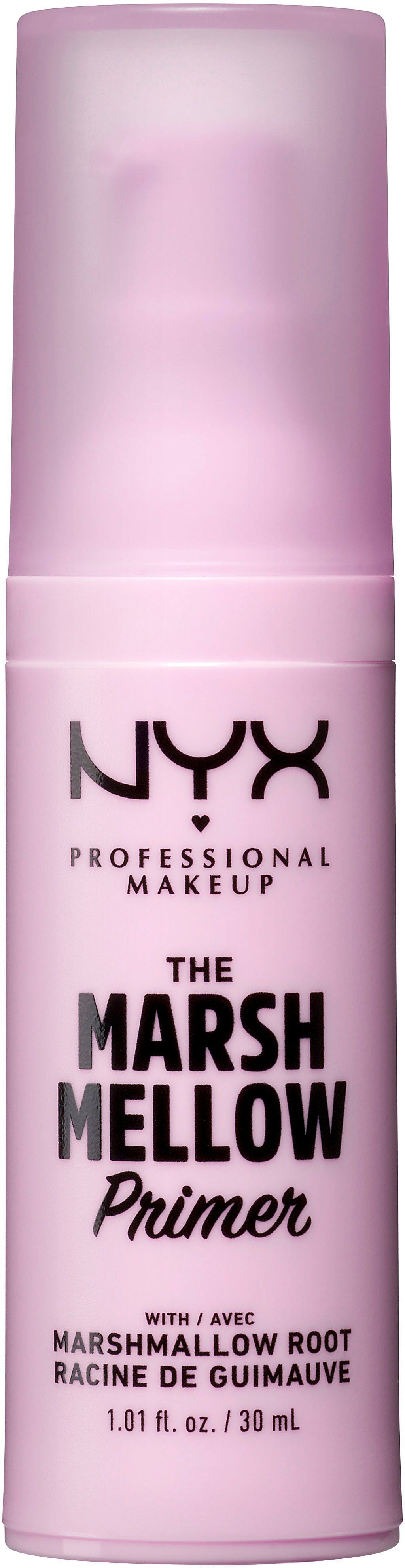 NYX PROFESSIONAL MAKEUP Primer THE MARSHELLOW SMOOTH PRIMER, beruhigt die Haut und verfeinert Poren