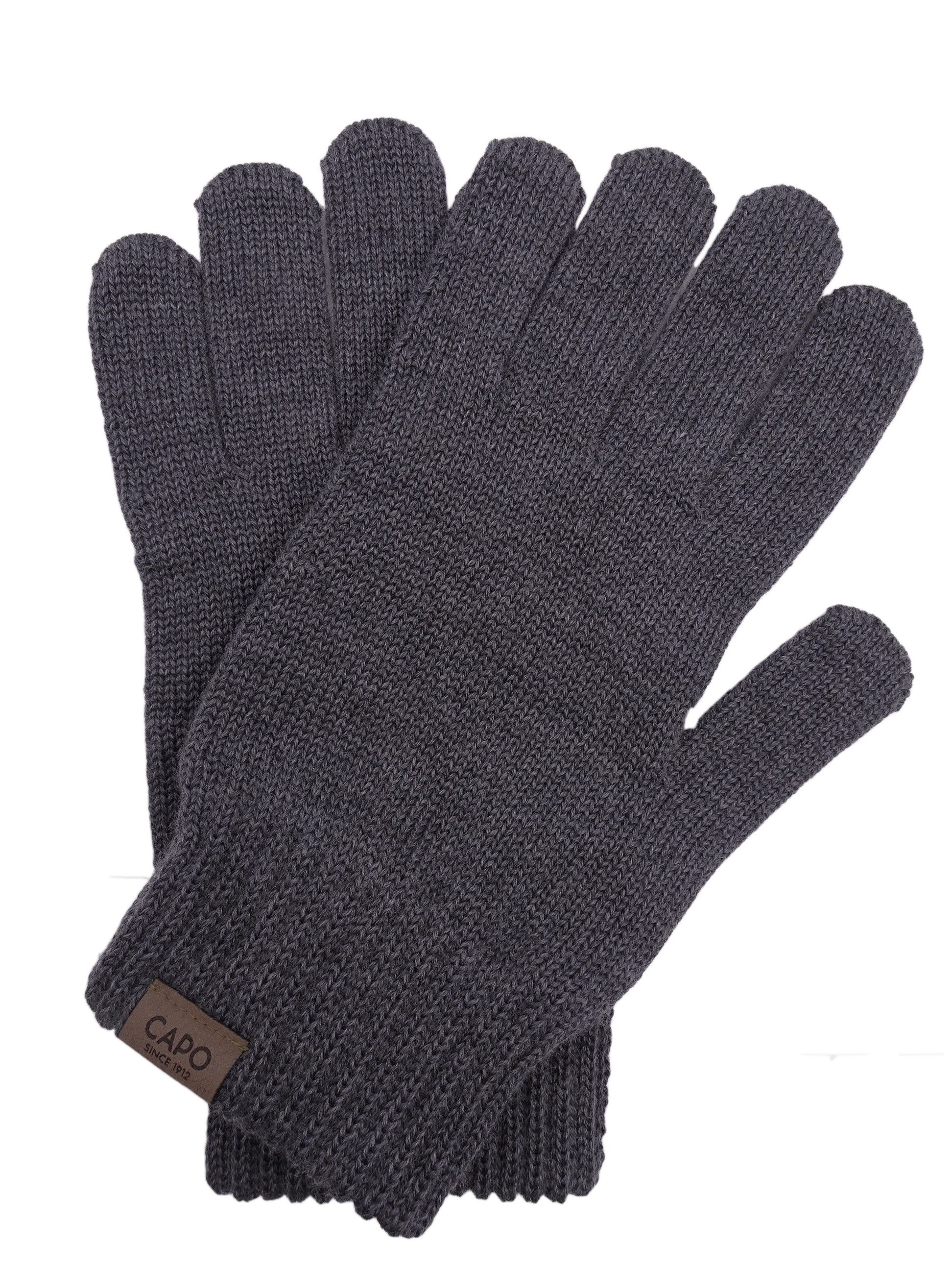 CAPO Strickhandschuhe Herrenhandschuhe, Wolle Strick (2-St) Merino günstig online kaufen