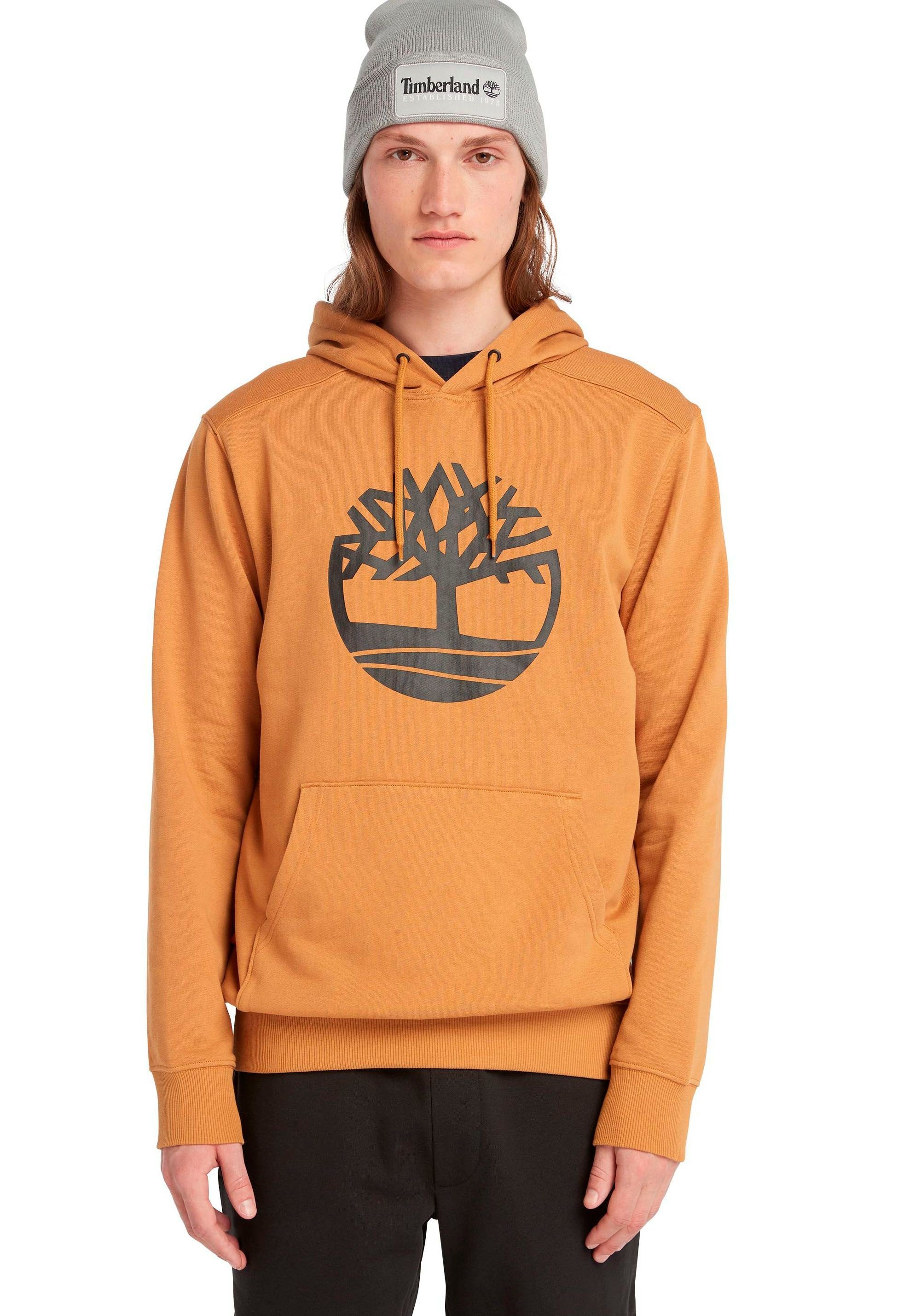 Timberland Kapuzensweatshirt Core Over Hoodie Logo Pull Tree