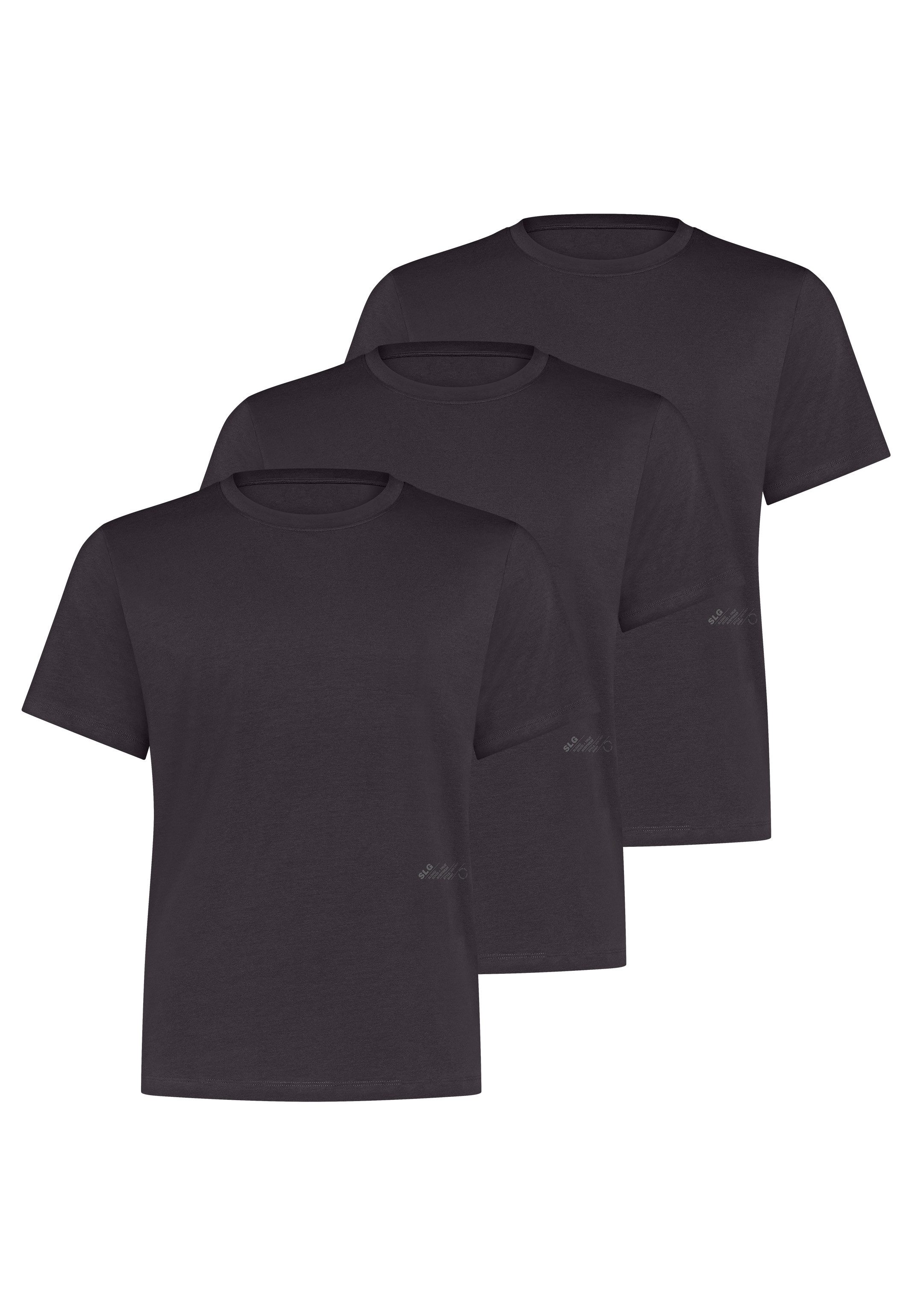 sloggi Unterhemd 3er Pack SLG Base (Spar-Set, 3-St) Unterhemd / Shirt Kurzarm - Baumwolle - Atmungsaktiv