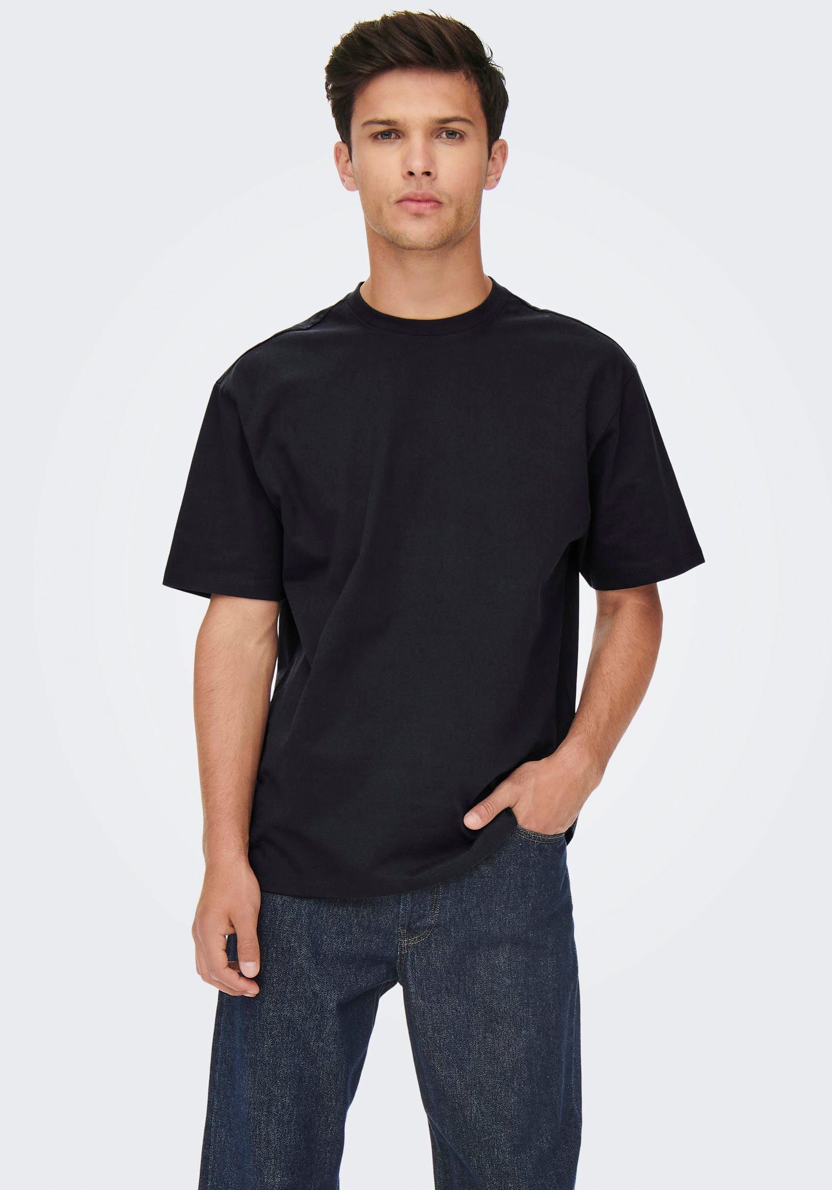 ONLY & SONS T-Shirt FRED navy