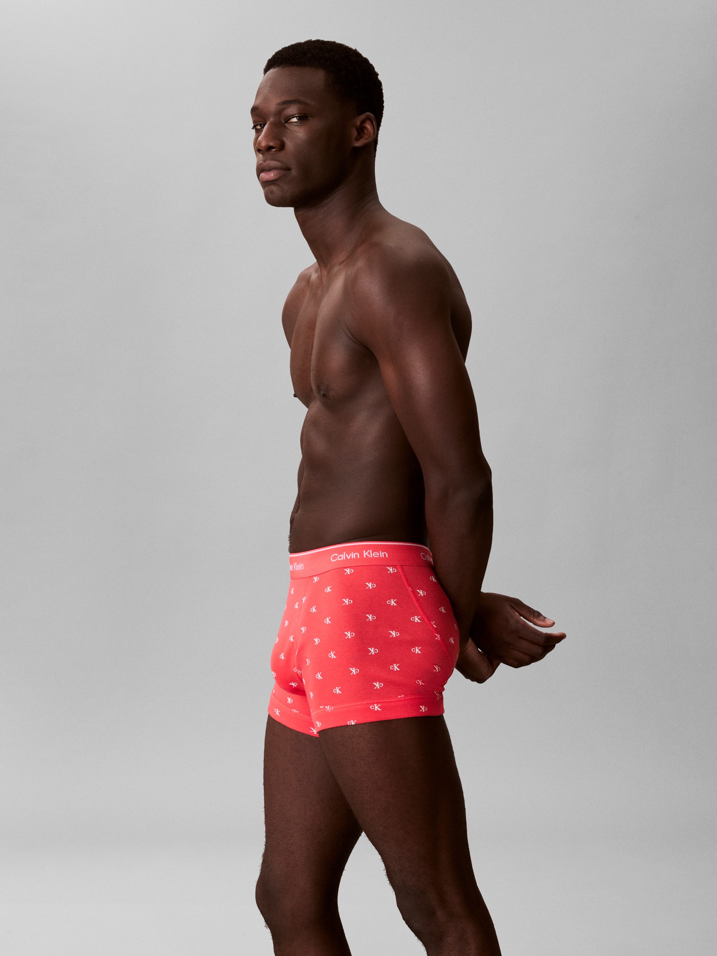 Calvin Klein Underwear Trunk TRUNK 3PK (Packung, 3er-Pack) mit Logo-Elastikbund