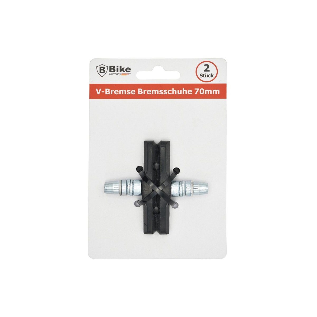 B-Bike V-Brake 35987 (1-St), 70 mm Bremsbeläge für V-Brake Bremssysteme