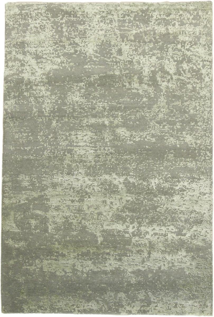 Orientteppich Sadraa 138x206 Handgeknüpfter Moderner Orientteppich / Designteppich, Nain Trading, rechteckig, Höhe: 10 mm