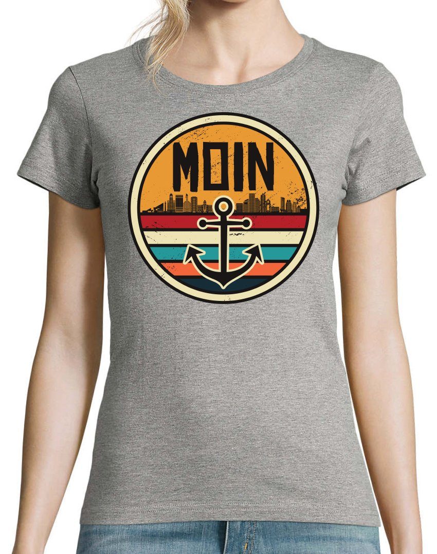 Youth Designz Print-Shirt Moin Spruch Damen günstig online kaufen