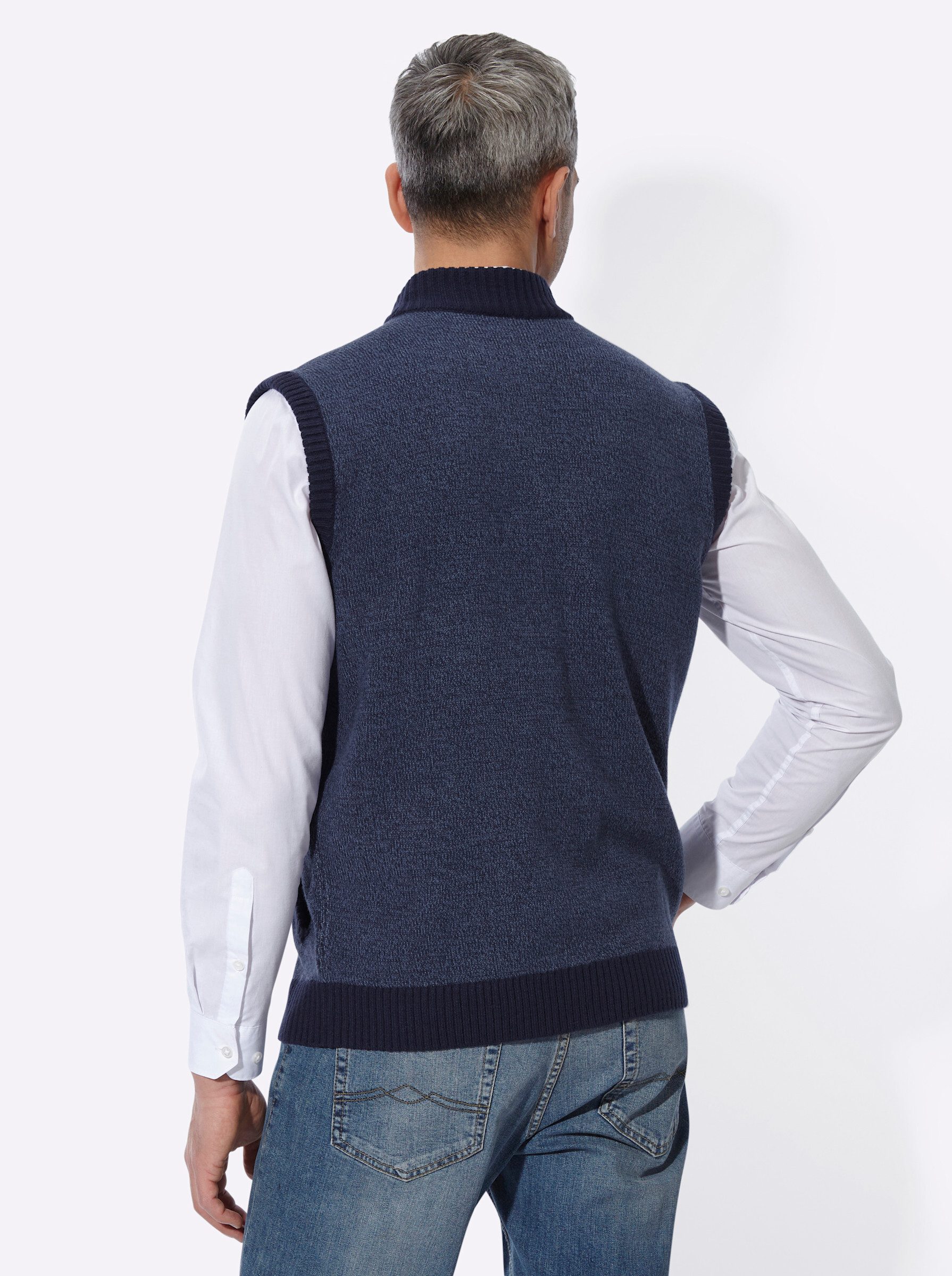 Sieh an! Strickweste Strickweste Ärmellos günstig online kaufen