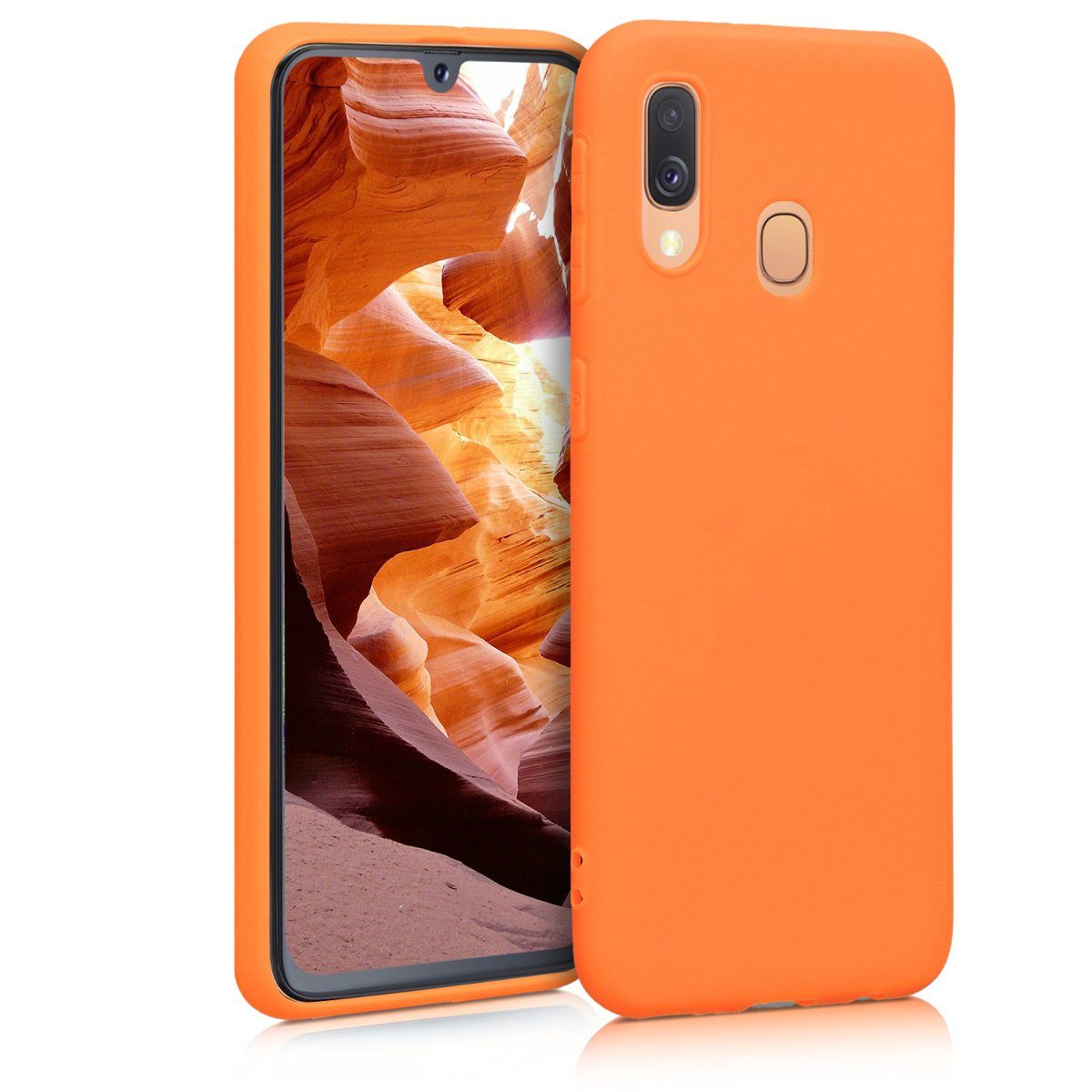 kwmobile Handyhülle Hülle für Samsung Galaxy A40, Hülle Silikon - Soft Handyhülle - Handy Case Cover