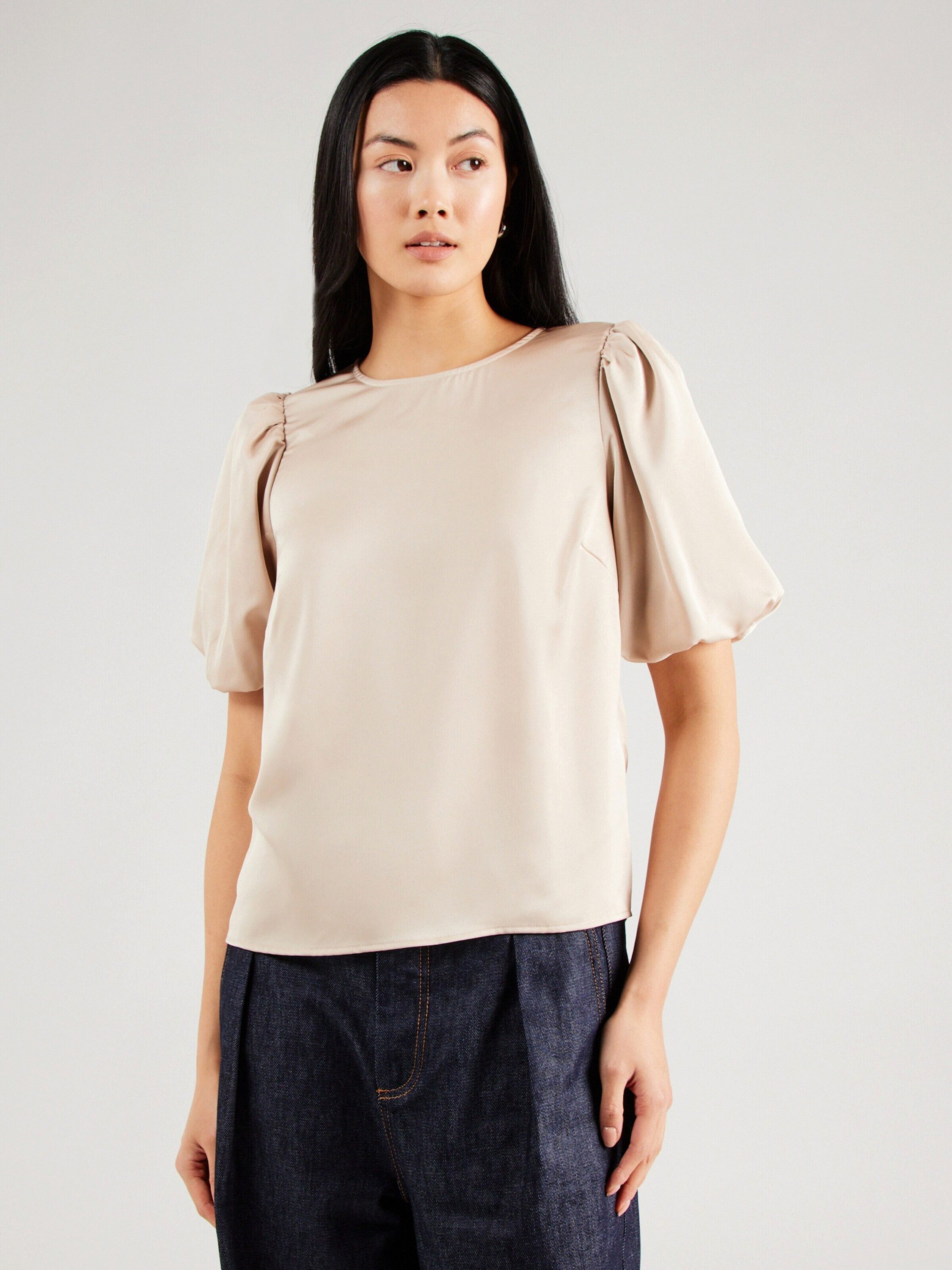 Vila Funktionsbluse VIELLETTE (1-tlg) Drapiert/gerafft